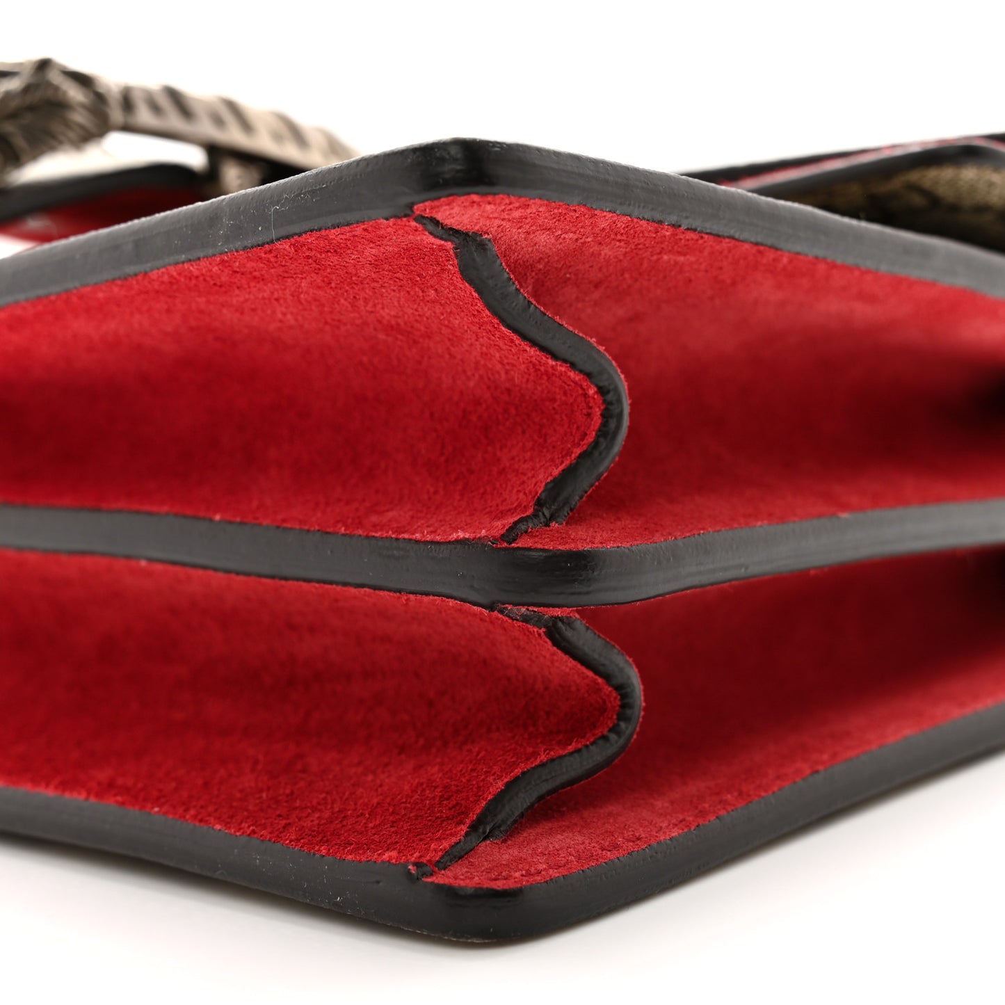 GG Supreme Monogram Small Dionysus Shoulder Bag Red