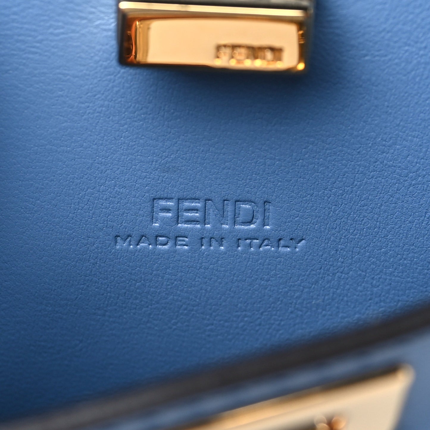 Nappa Nano Peekaboo Satchel Blue