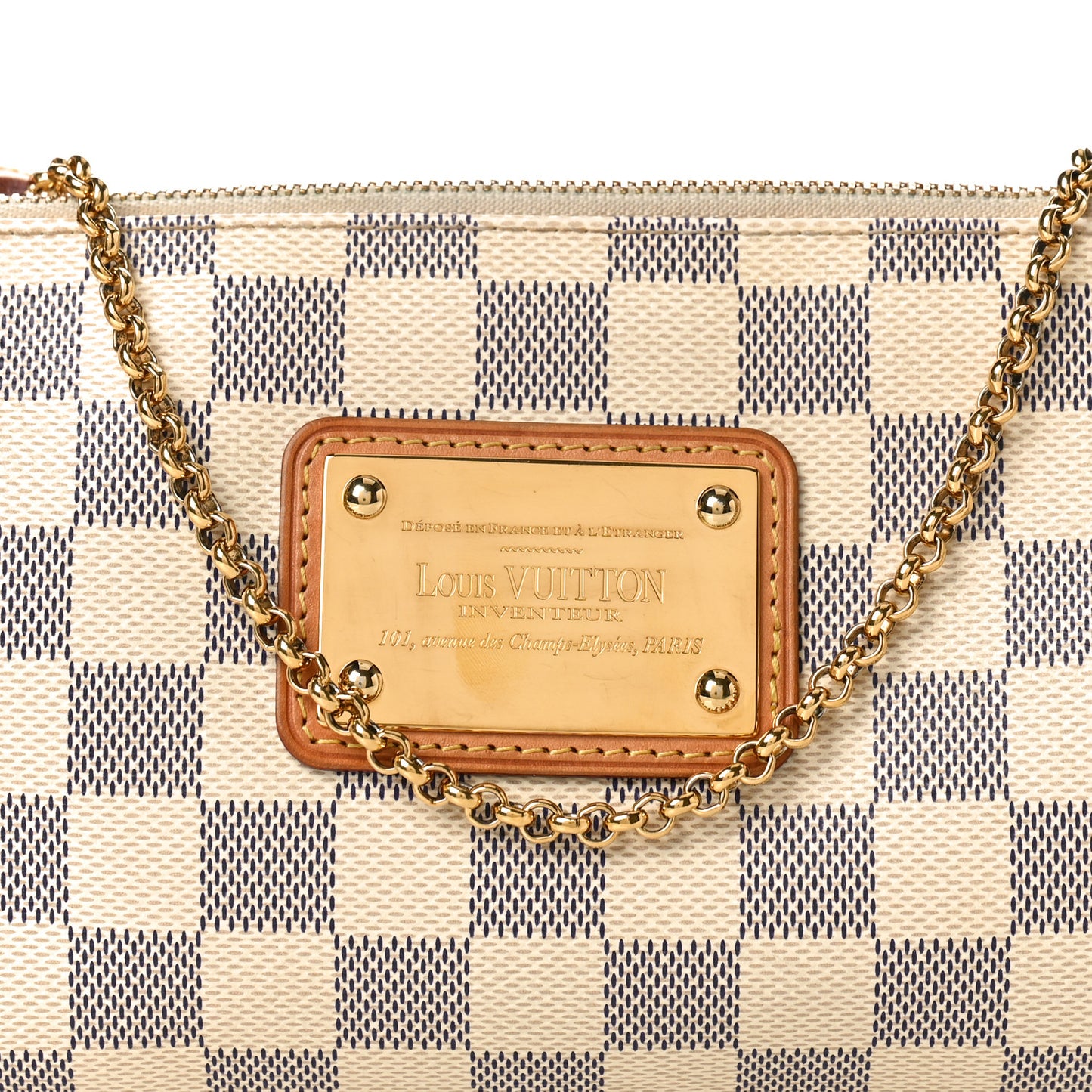 Damier Azur Eva Clutch