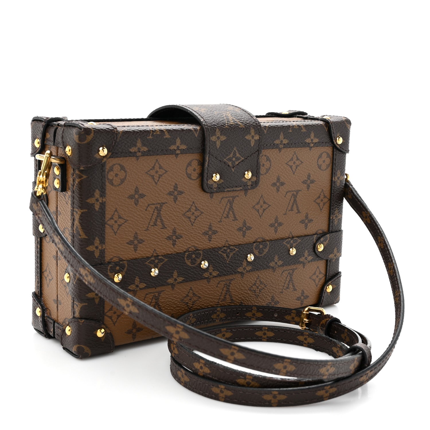Louis Vuitton Reverse Monogram Petite Malle 3 of 14