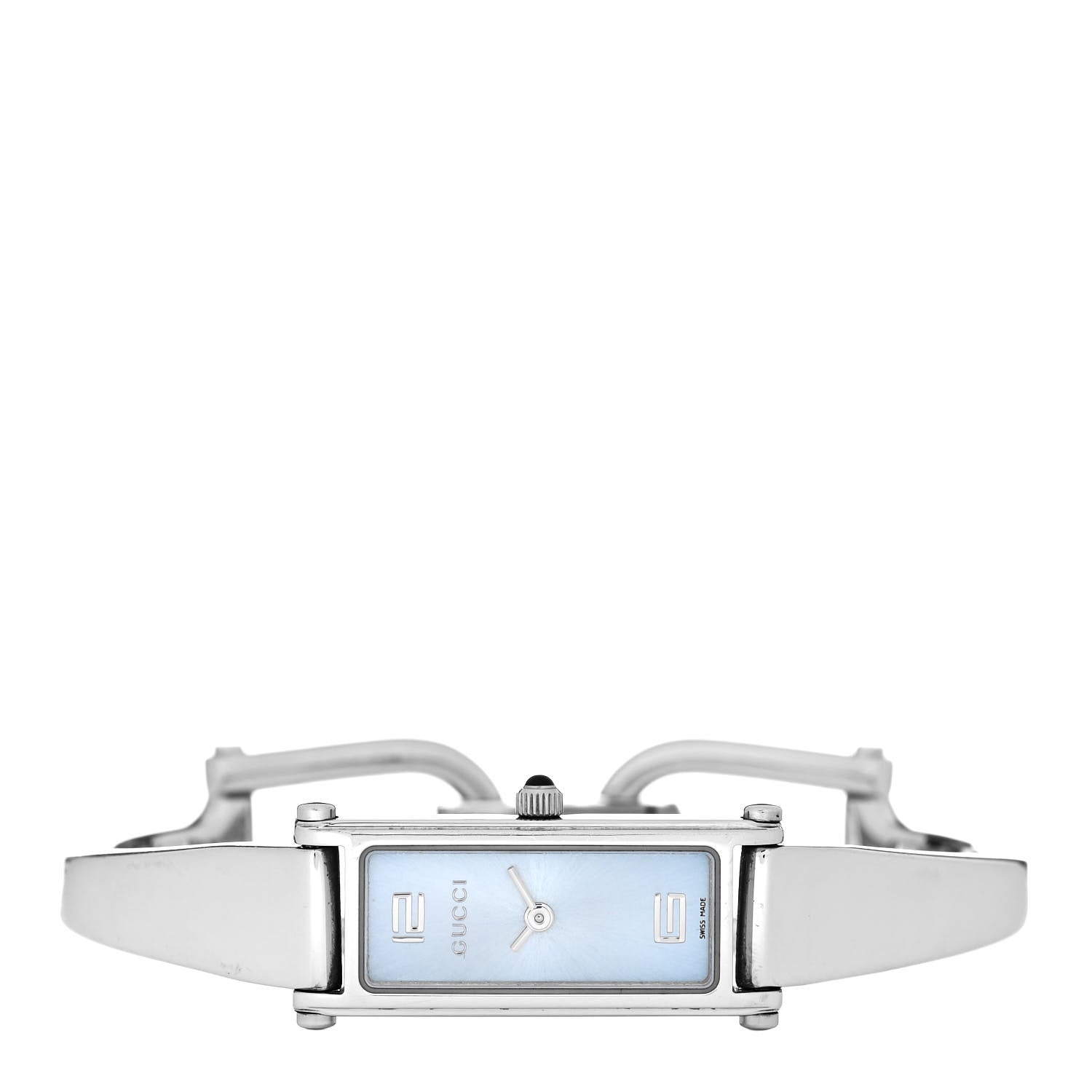 Gucci Stainless Steel 12mm 1500L Quartz Watch Blue 2 of 5