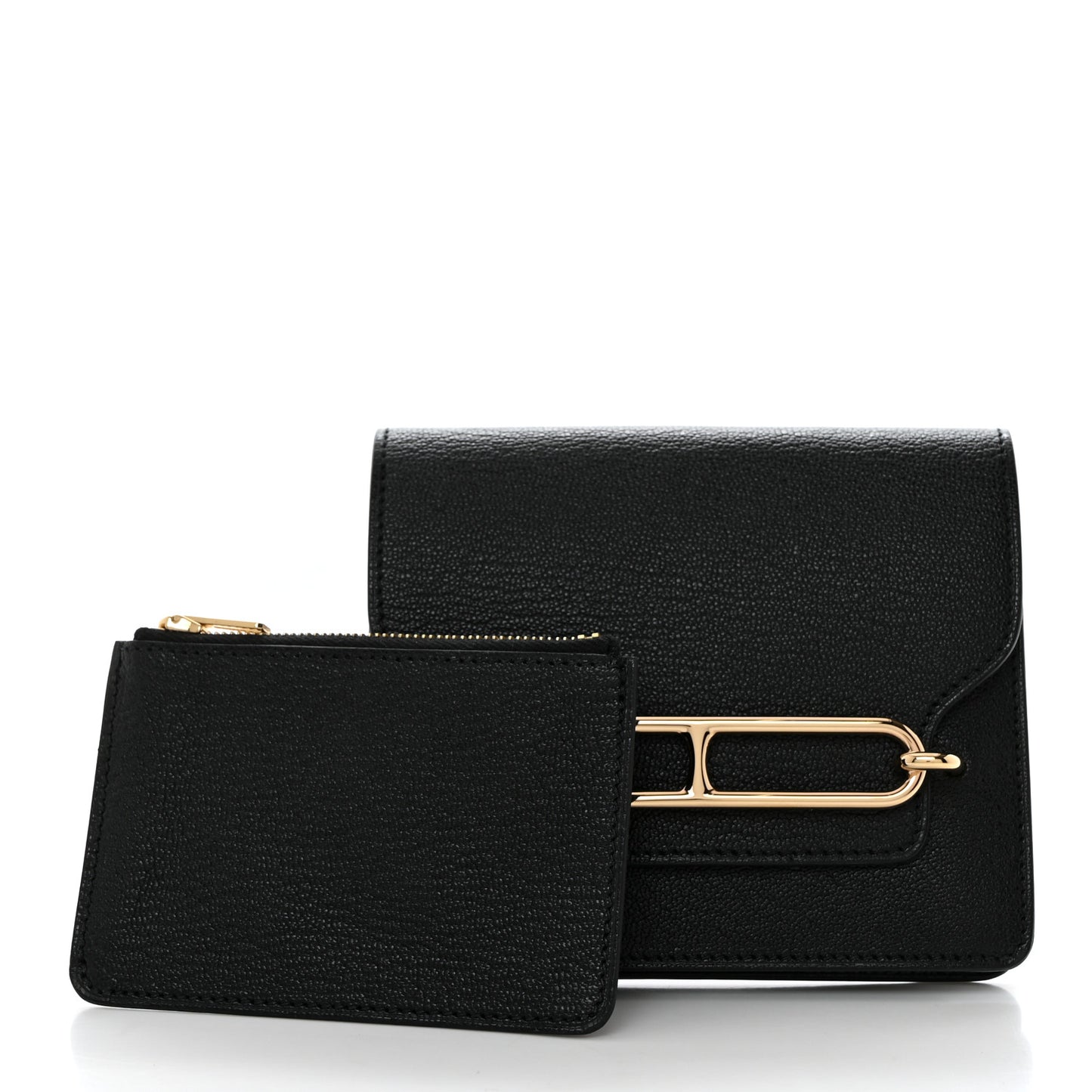 Chevre Mysore Roulis Slim Wallet Black