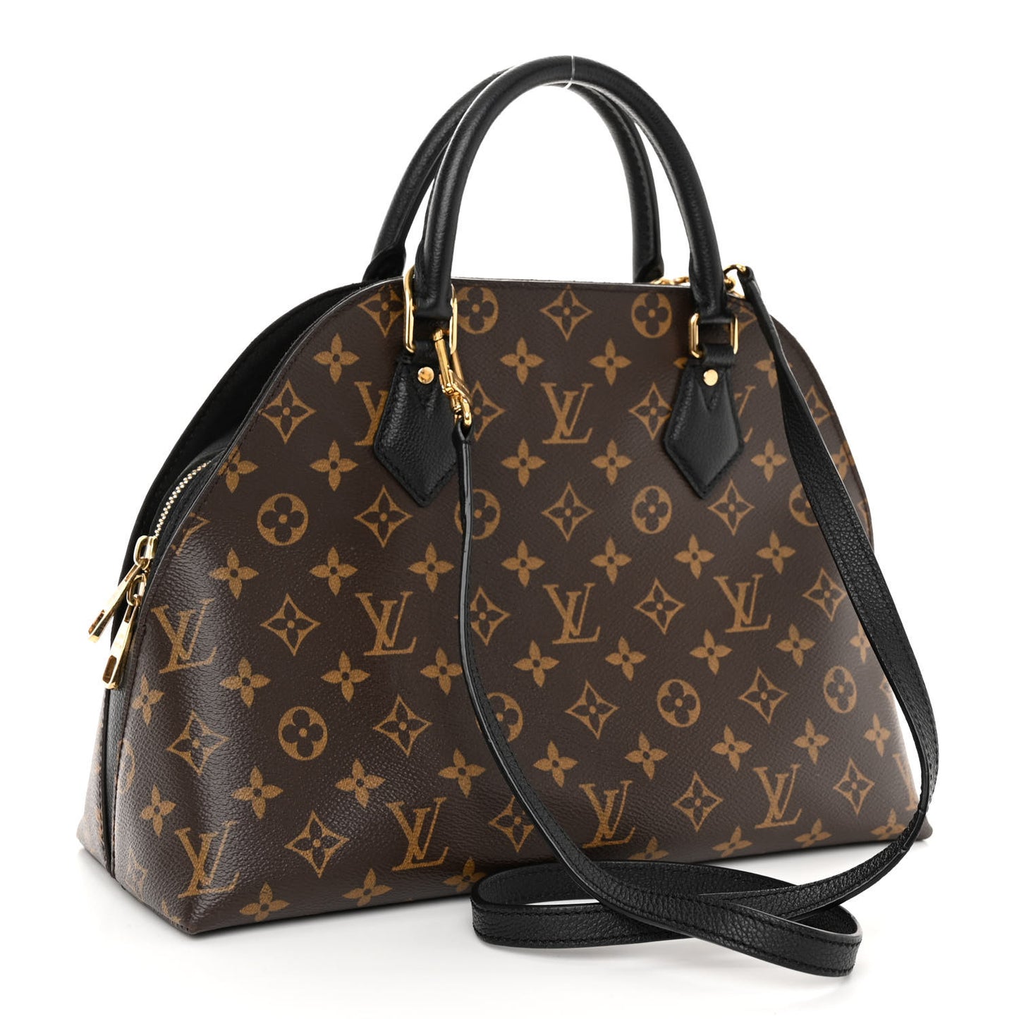 LOUIS VUITTON Monogram Alma BNB Black