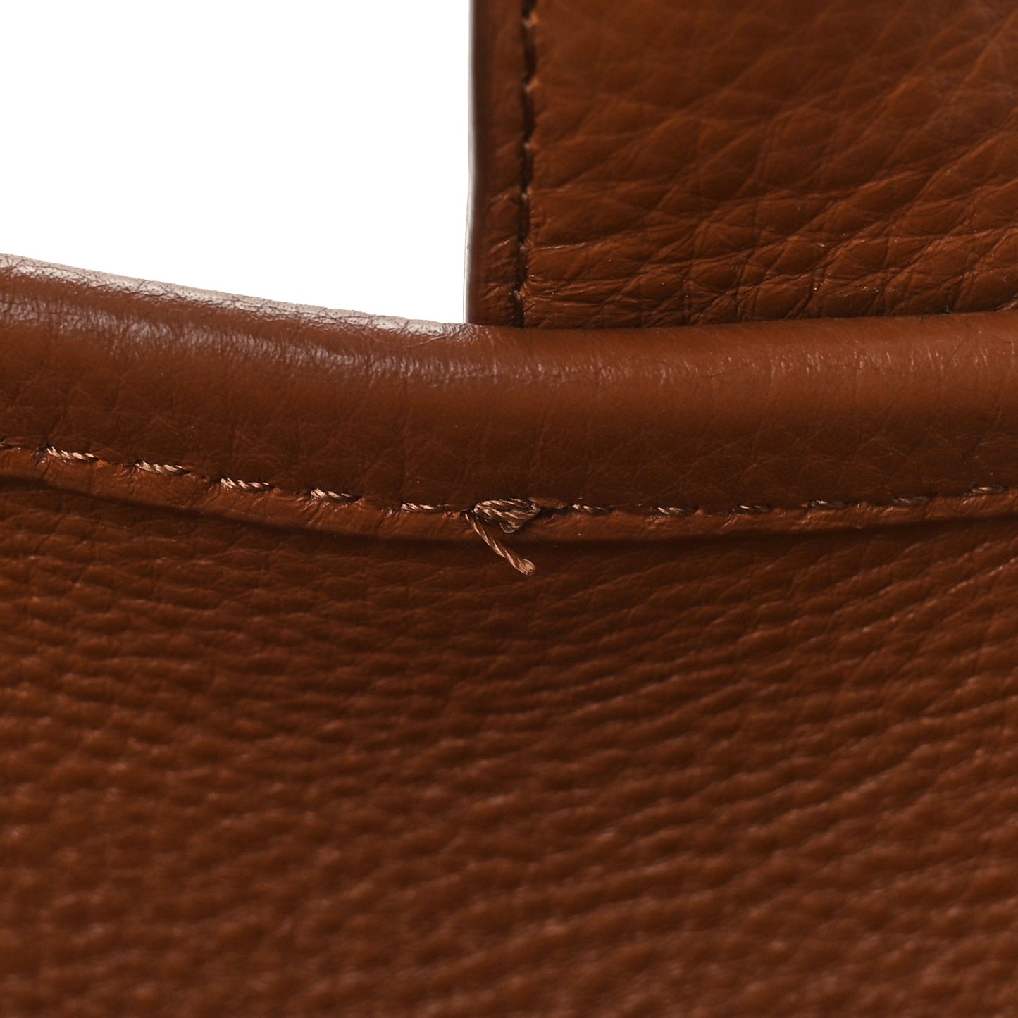 Grained Calfskin Medium The Tote Bag Argan Oil