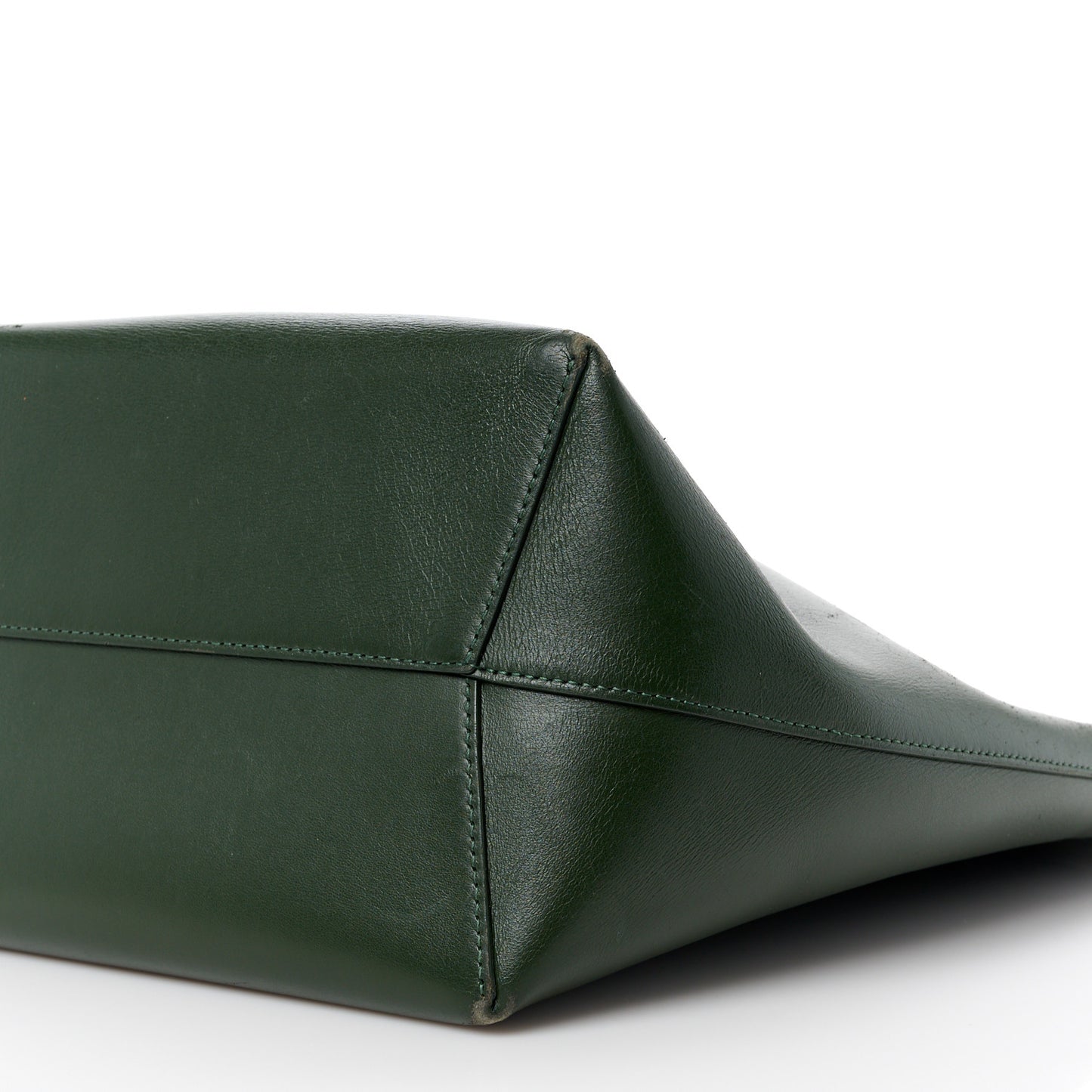 Calfskin Bucket Bag Olive
