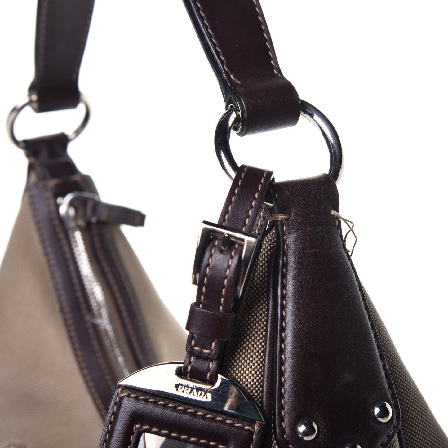 Jacquard Logo Hobo Corda Bruciato