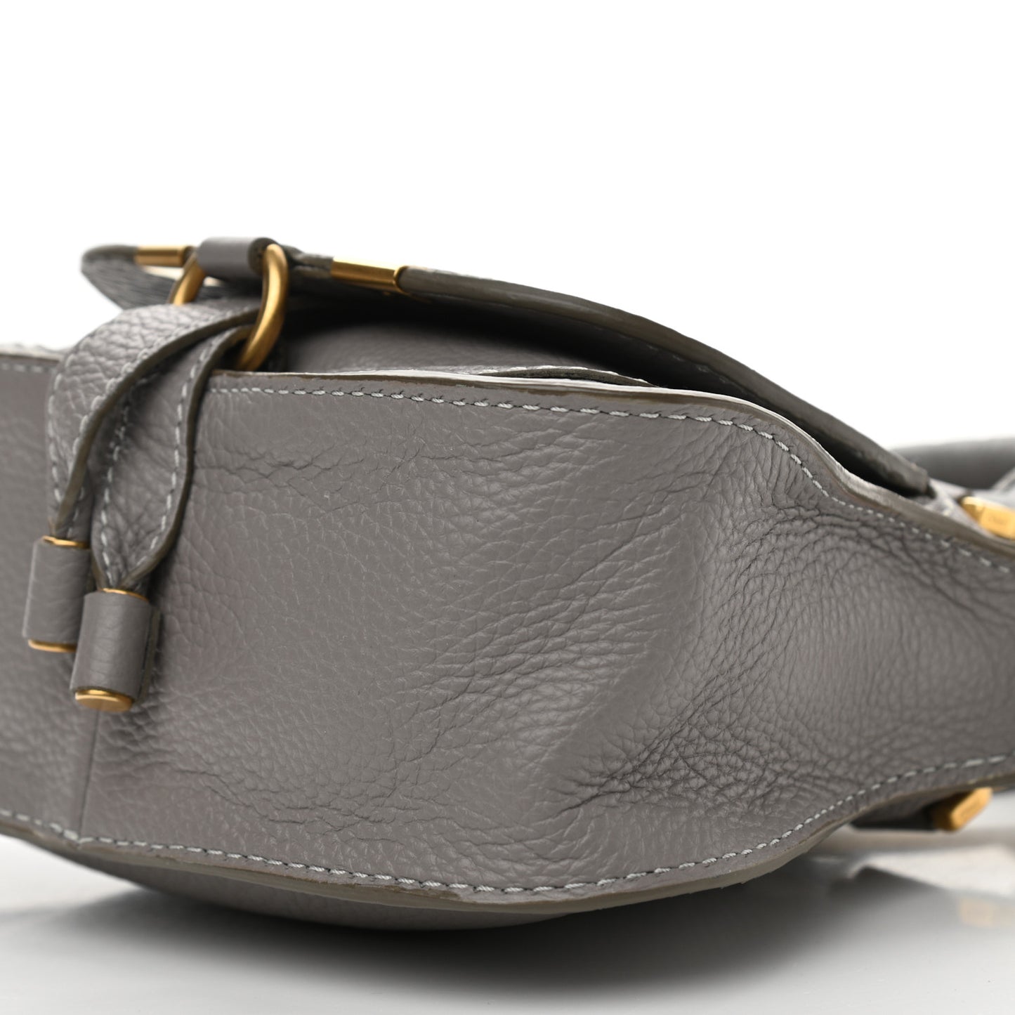 Calfskin Mini Marcie Satchel Cashmere Grey