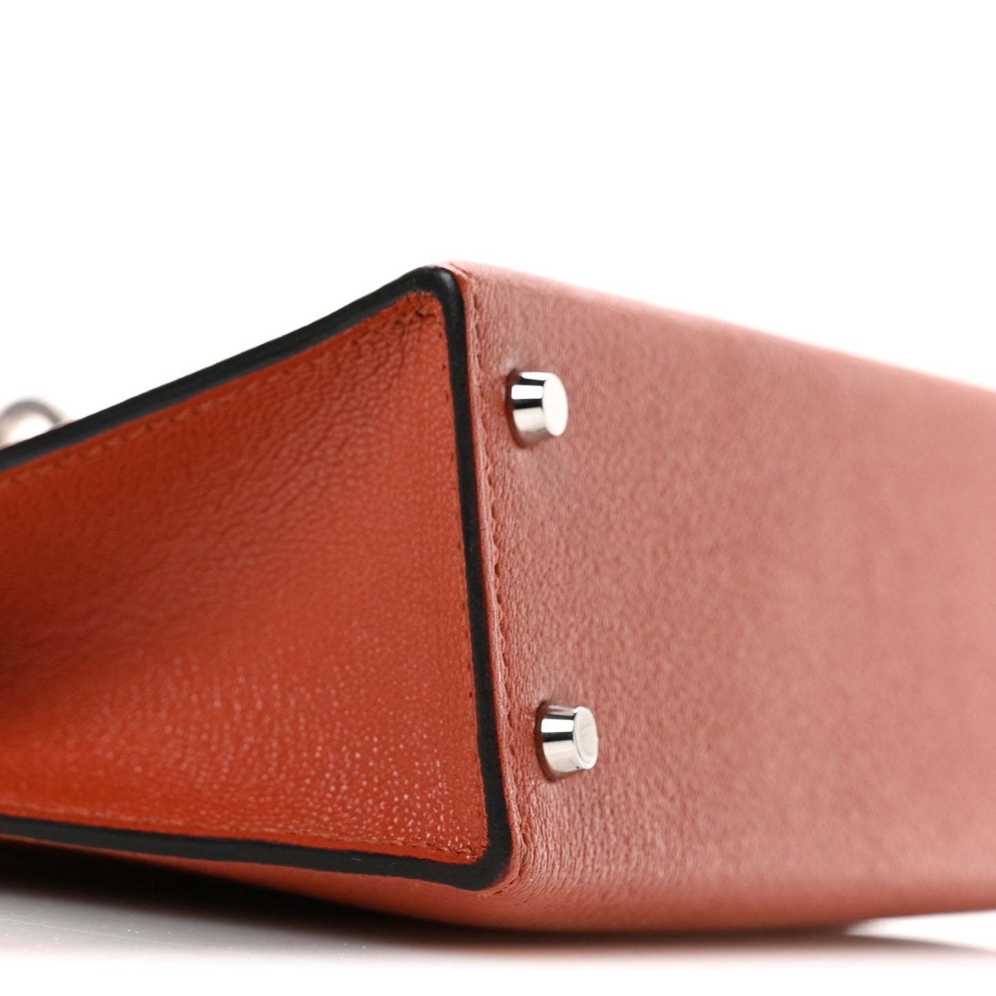 Chevre Mysore Mini Kelly Sellier 20 Cuivre Rose Mexico