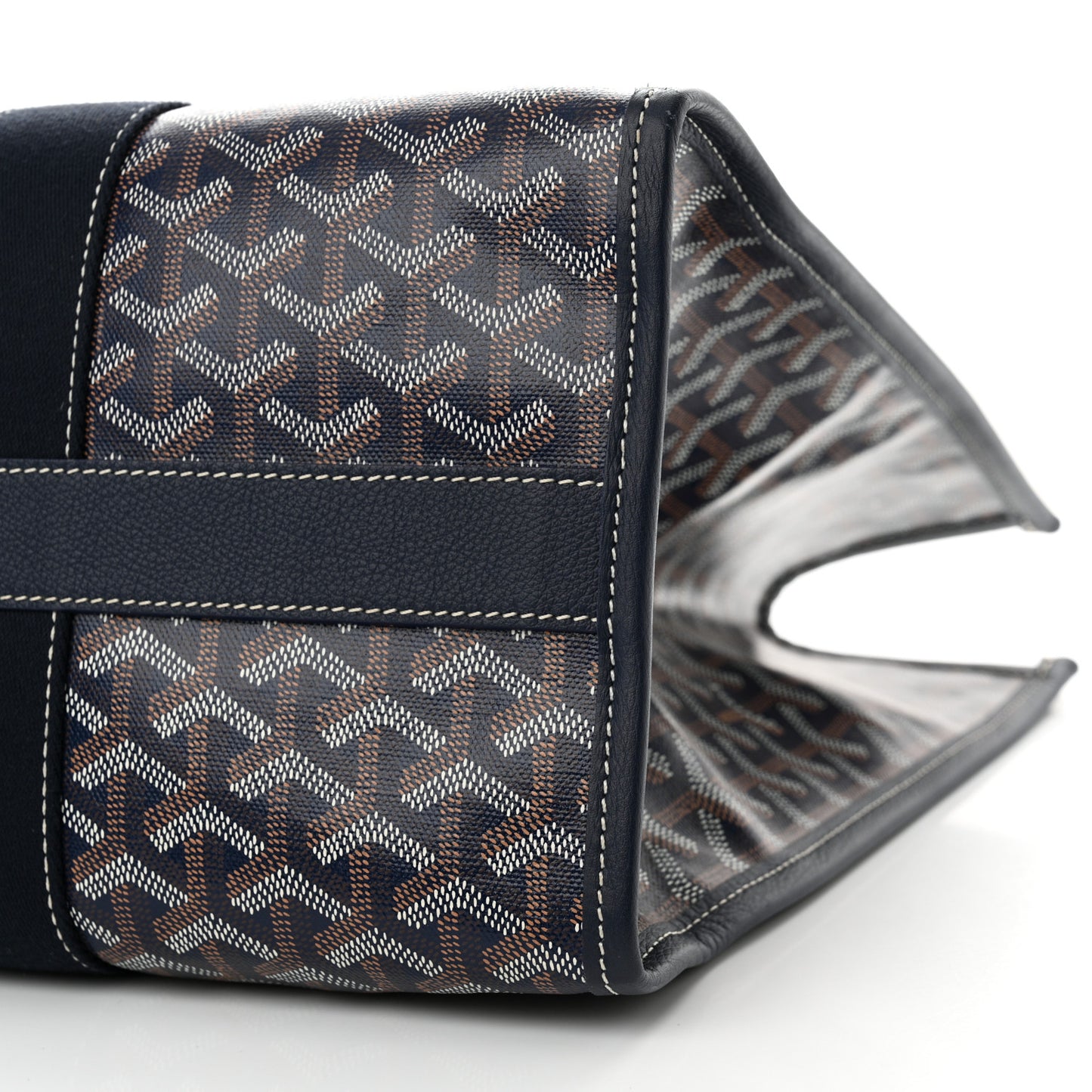 Goyardine Villette Tote Blue