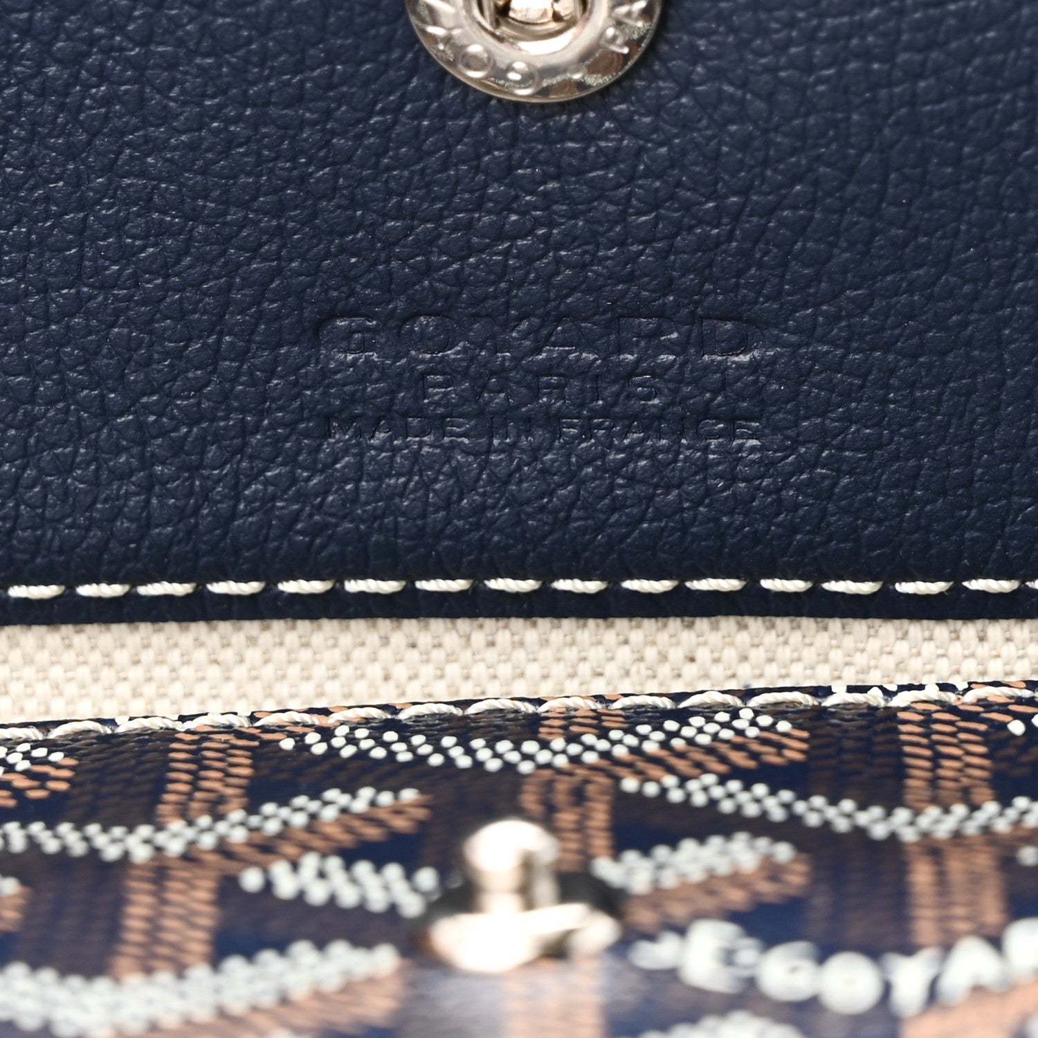 Goyard Goyardine Saint Louis GM Navy 7 of 11
