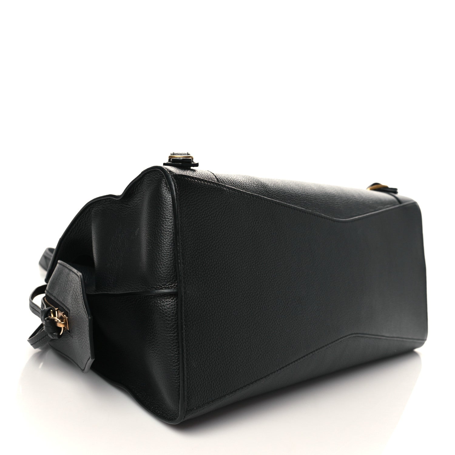 Balenciaga Grained Calfskin Neo Classic Gold Hardware Medium City Black 4 of 6