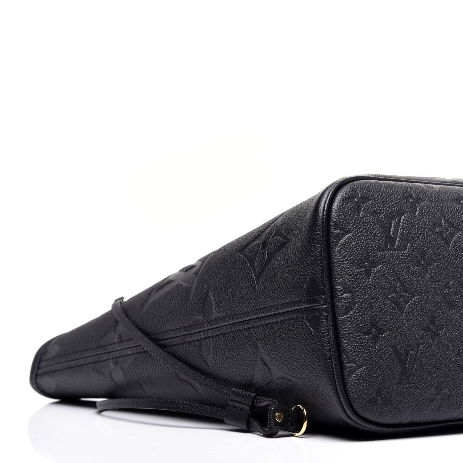 Louis Vuitton Empreinte Monogram Giant Neverfull MM Black 7 of 8