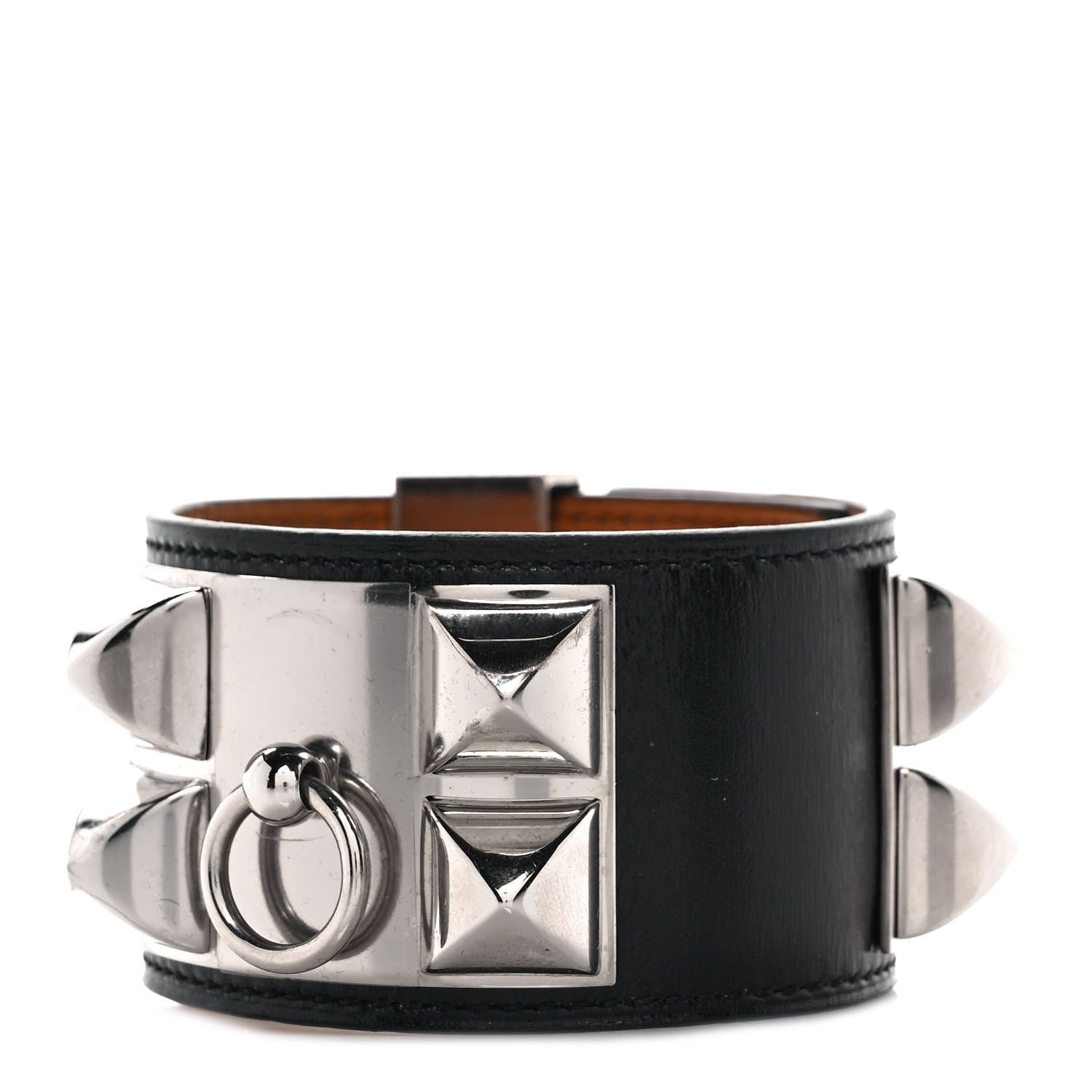 Hermes Box Collier de Chien CDC Bracelet S Black 1 of 6