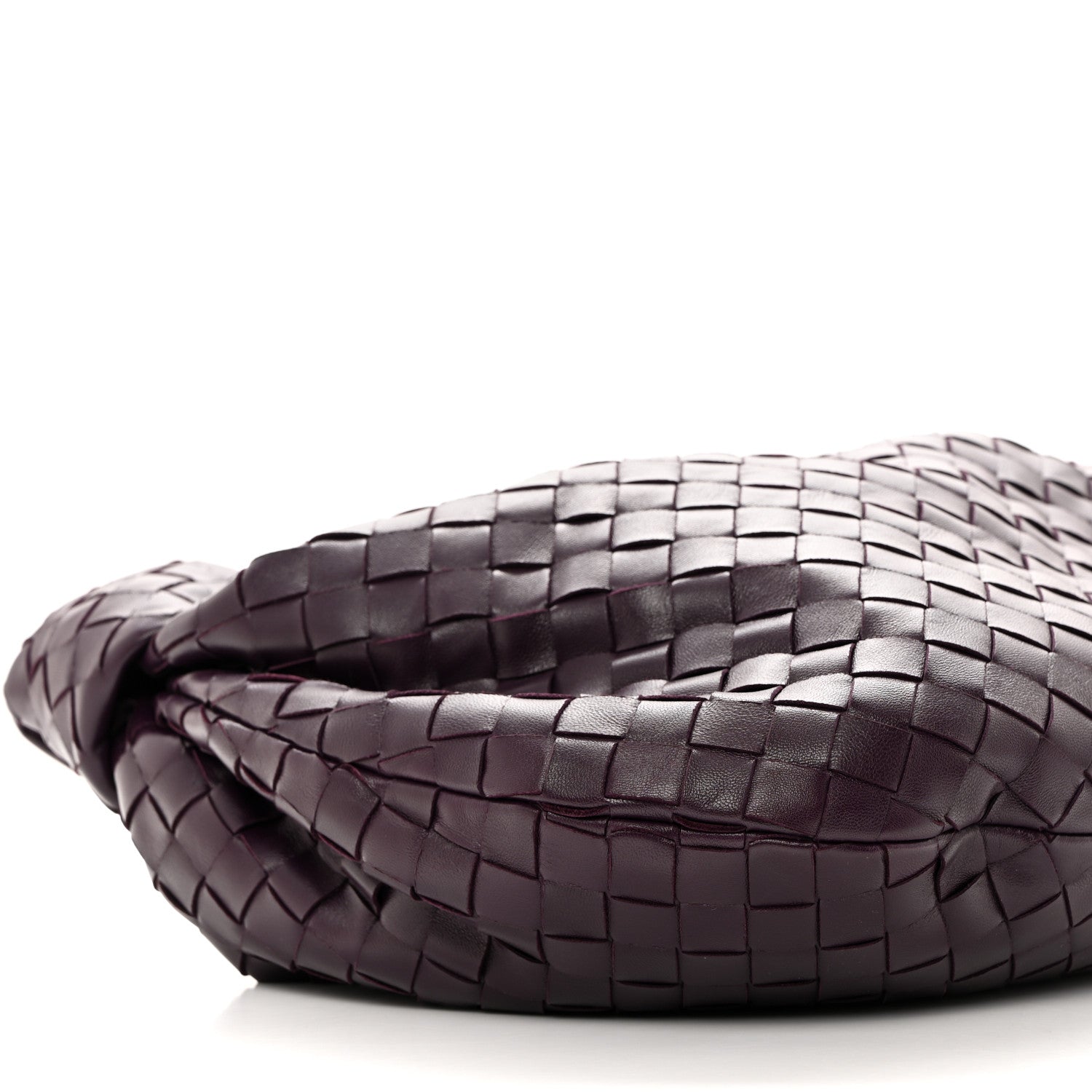 Bottega Veneta Nappa Intrecciato Teen Jodie Hobo Eggplant 9 of 10
