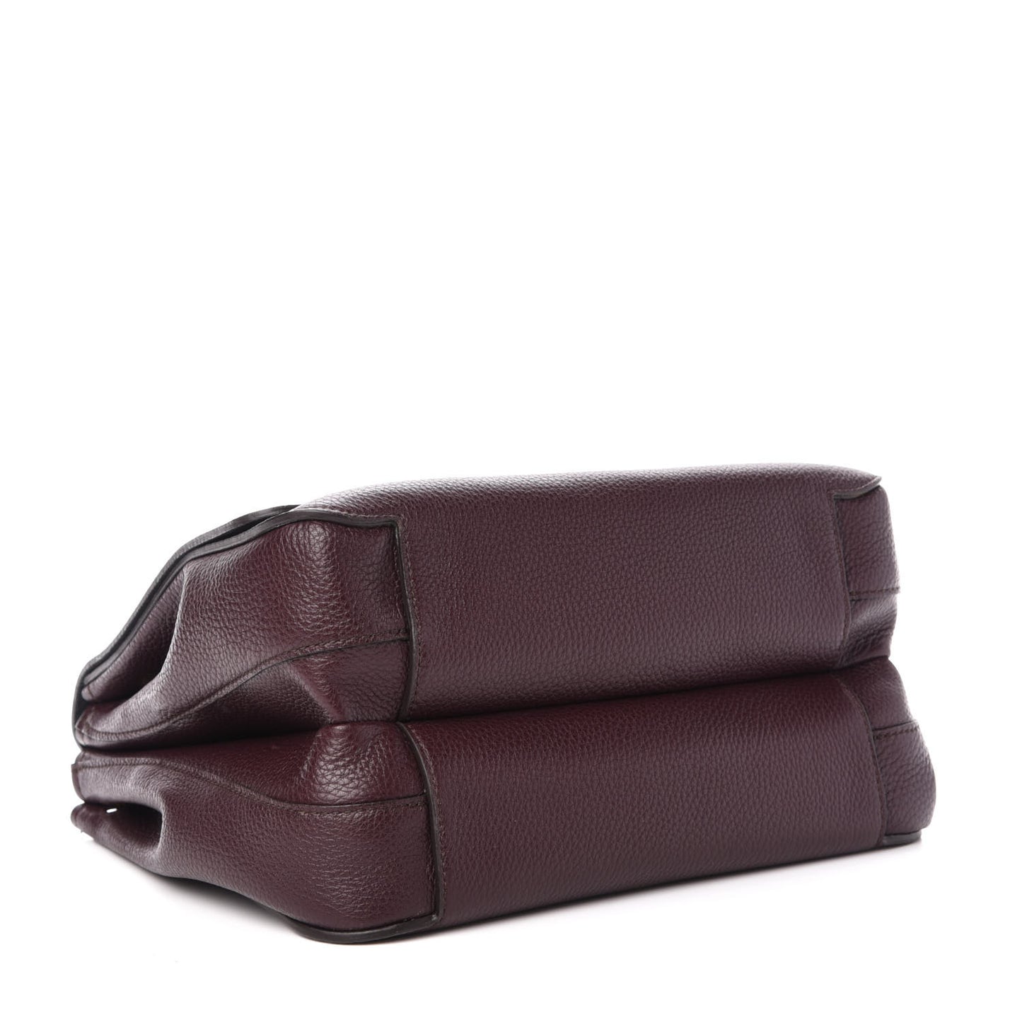 Natural Grain Amberley Satchel Oxblood