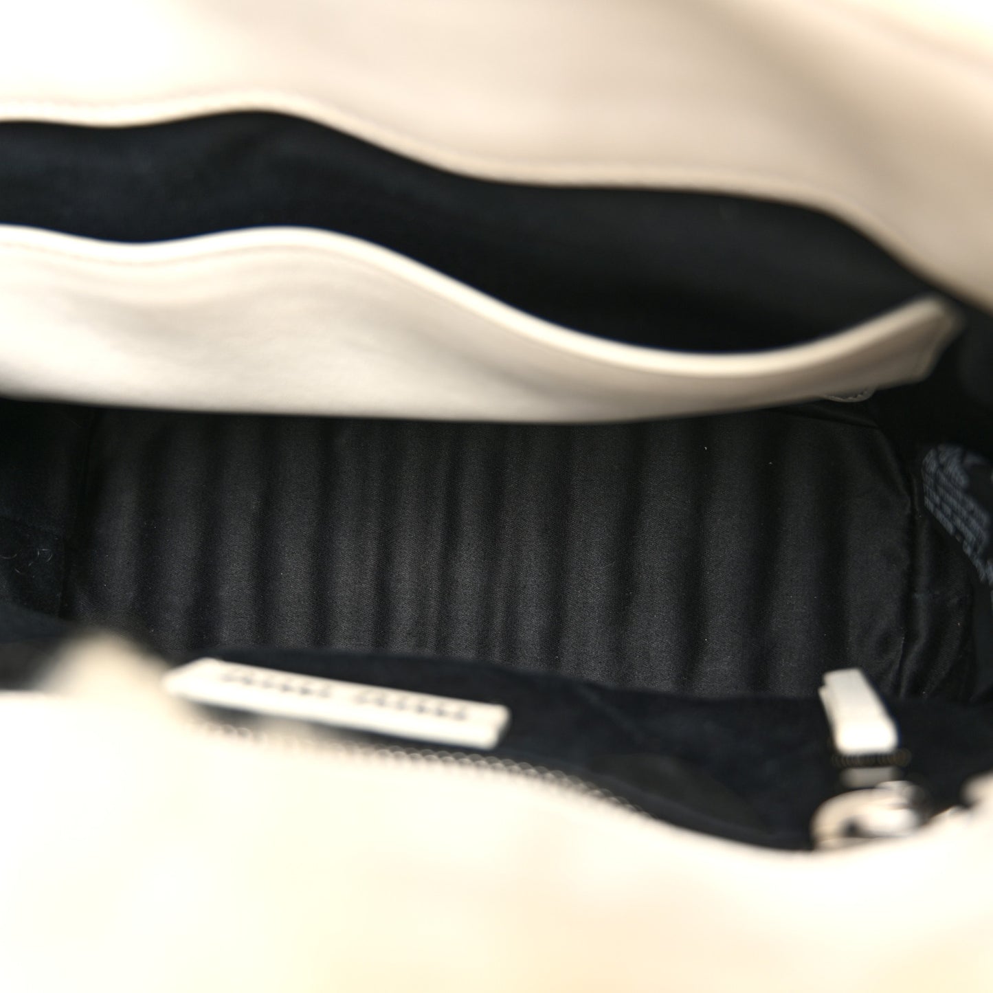 Montone Midolli Basket Bag White Miel