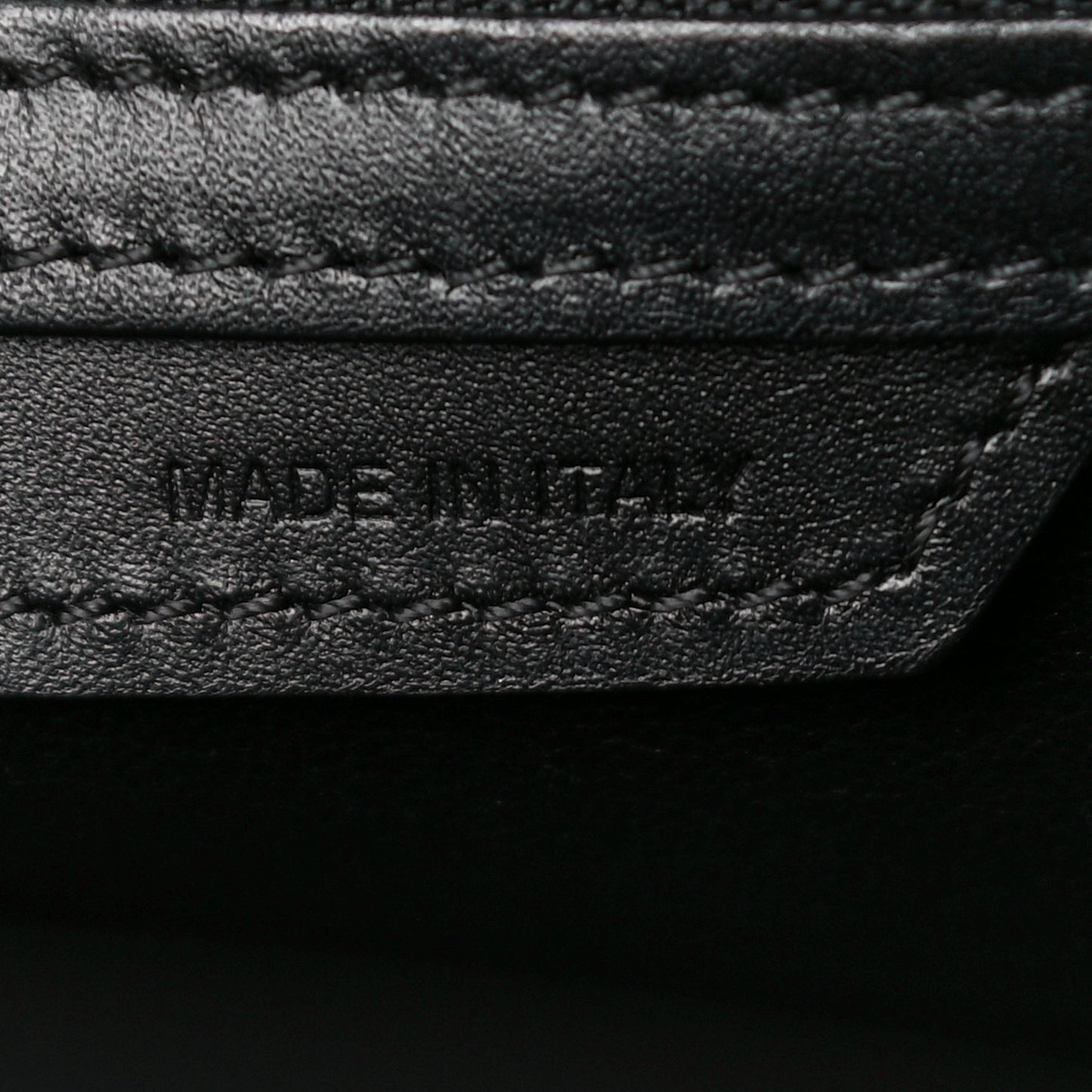 Baby Grained Calfskin Nubuck Micro Tri-Color Luggage Corn