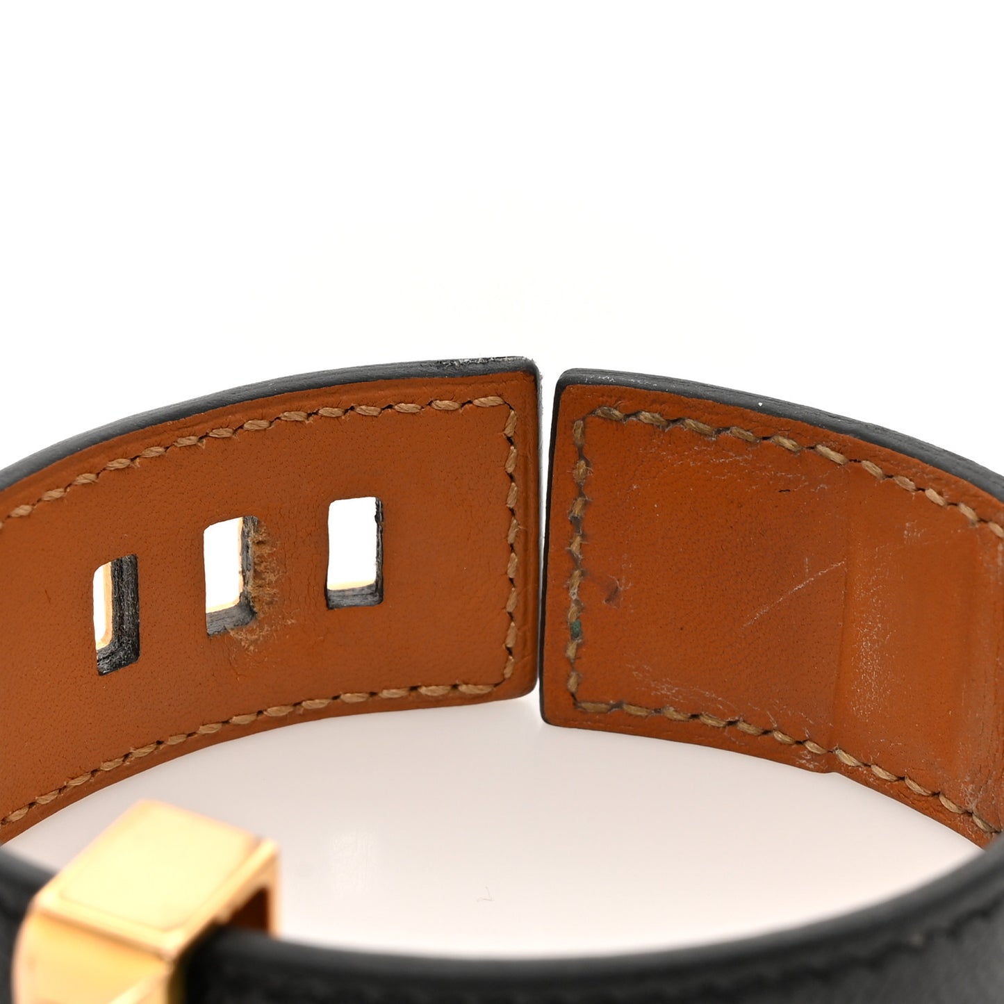Madame Calfskin Collier De Chien CDC 24 Bracelet T2 Black