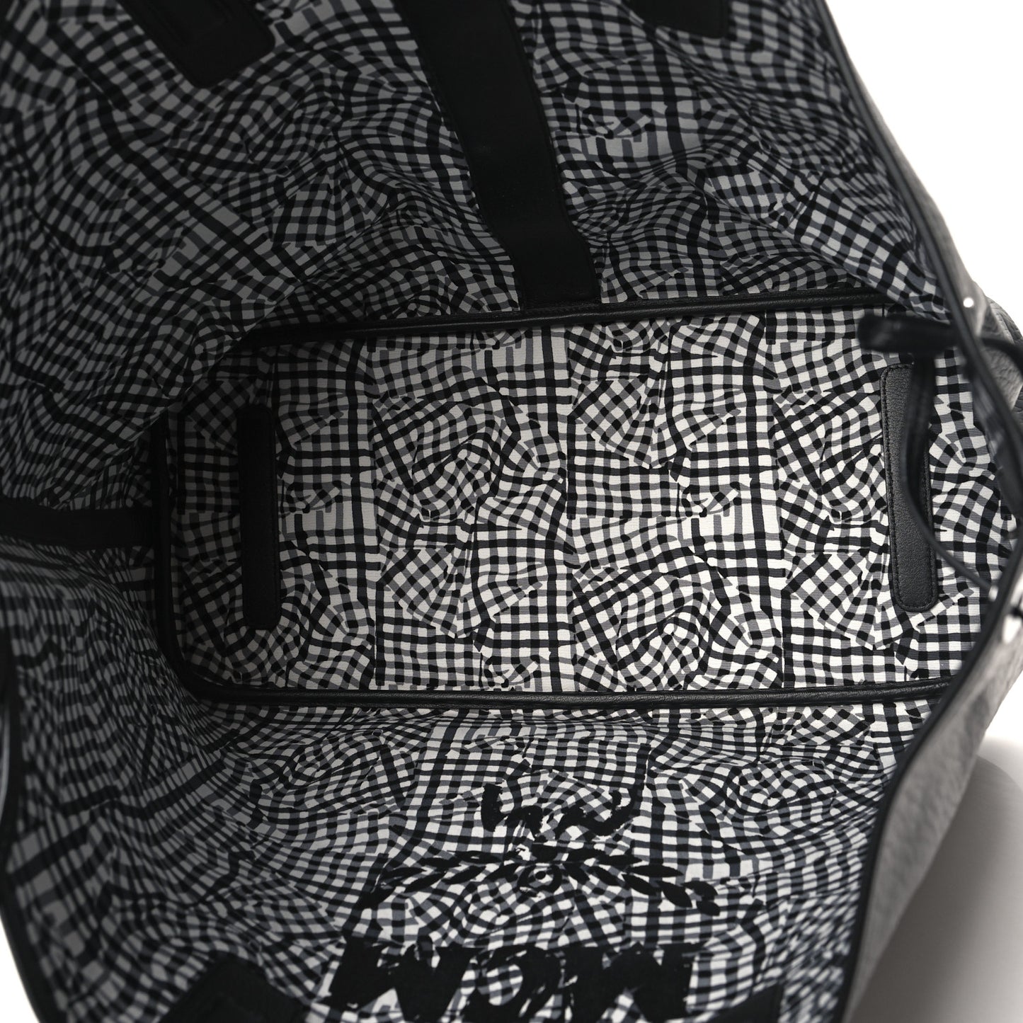 Visetos Large Liz Reversible Shopper Tote Black