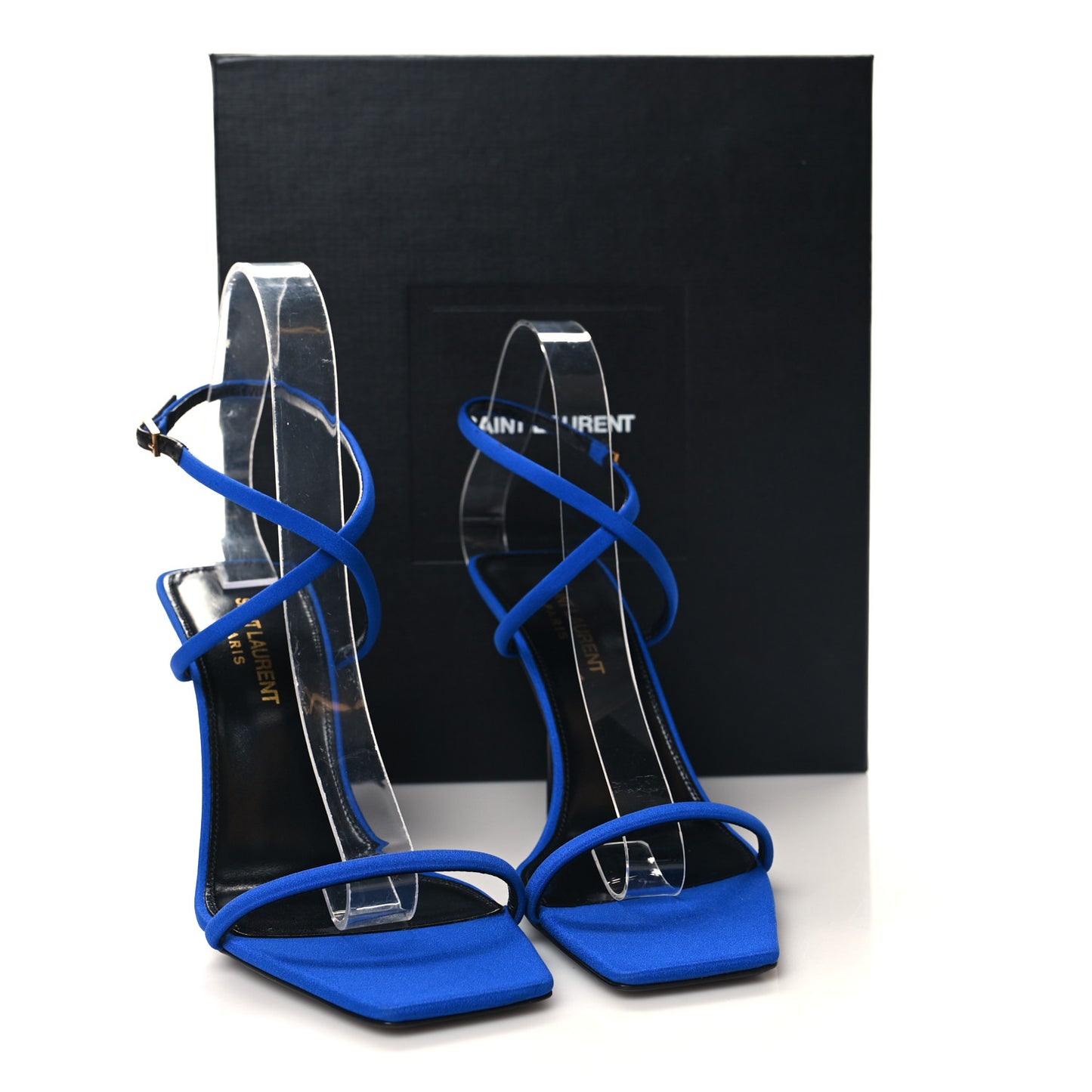 Silk Crepe Baliqua 95 Sandals 36 Picasso Blue