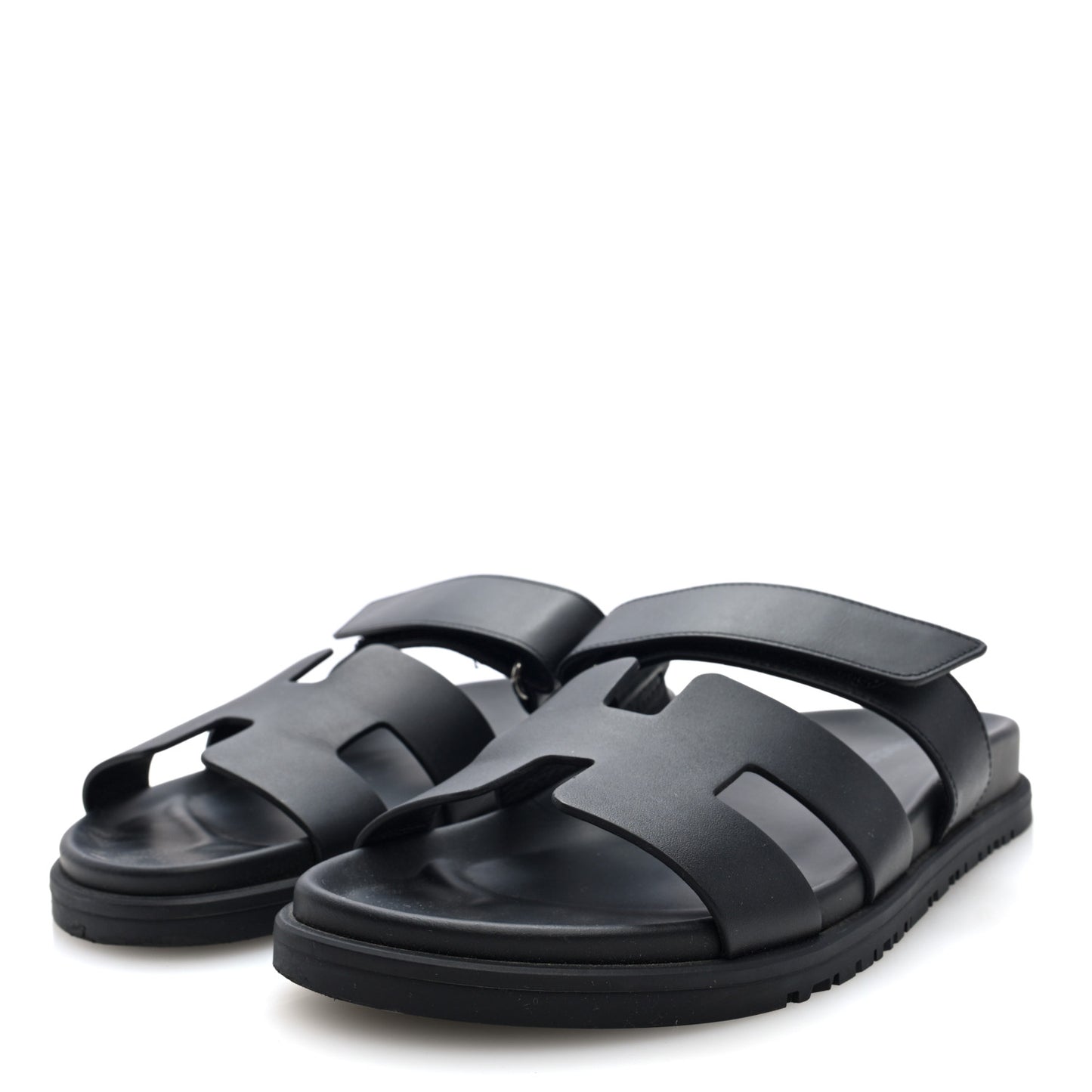 Calfskin Womens Chypre Sandals 38 Black