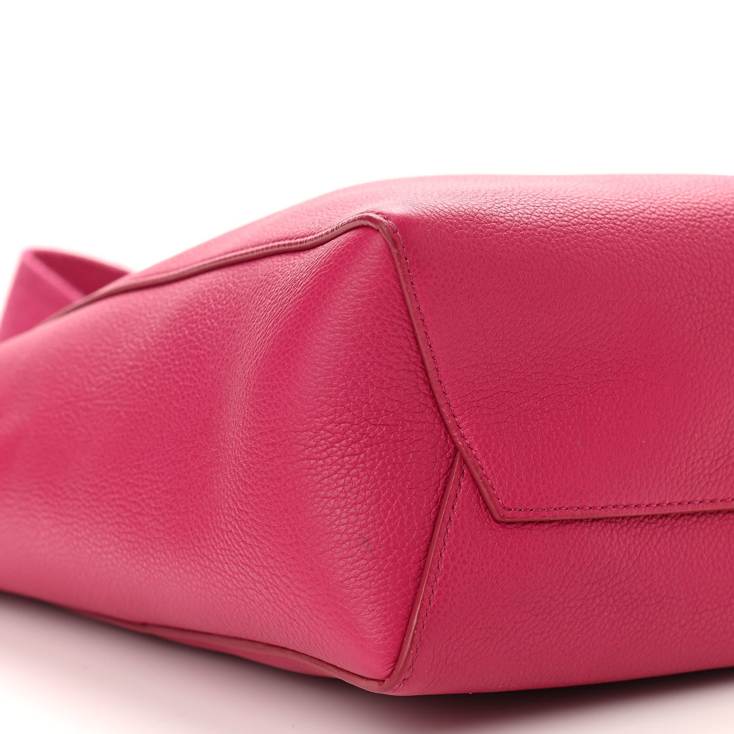 Celine Soft Grained Calfskin Small Sangle Bucket Bag Pink 8 of 13