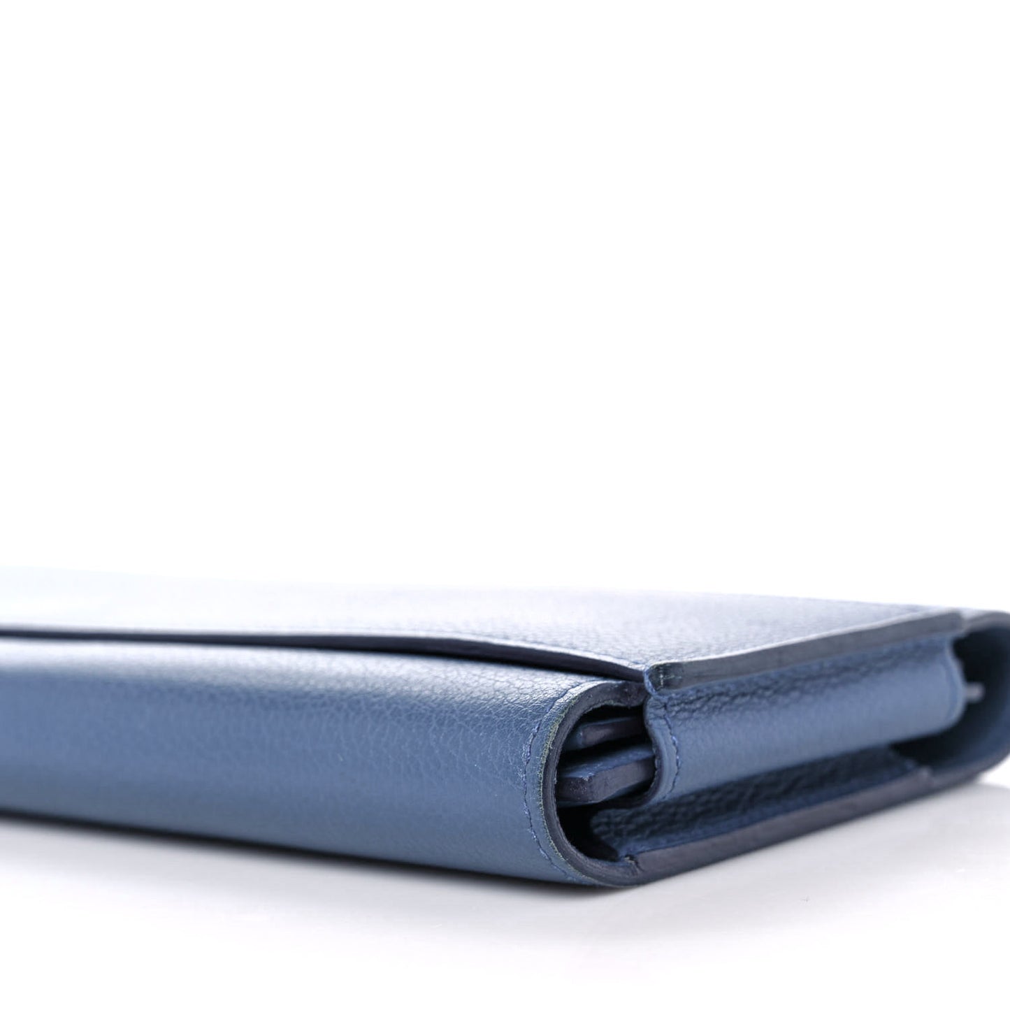 Evercolor Passant Long Wallet Bleu Brighton