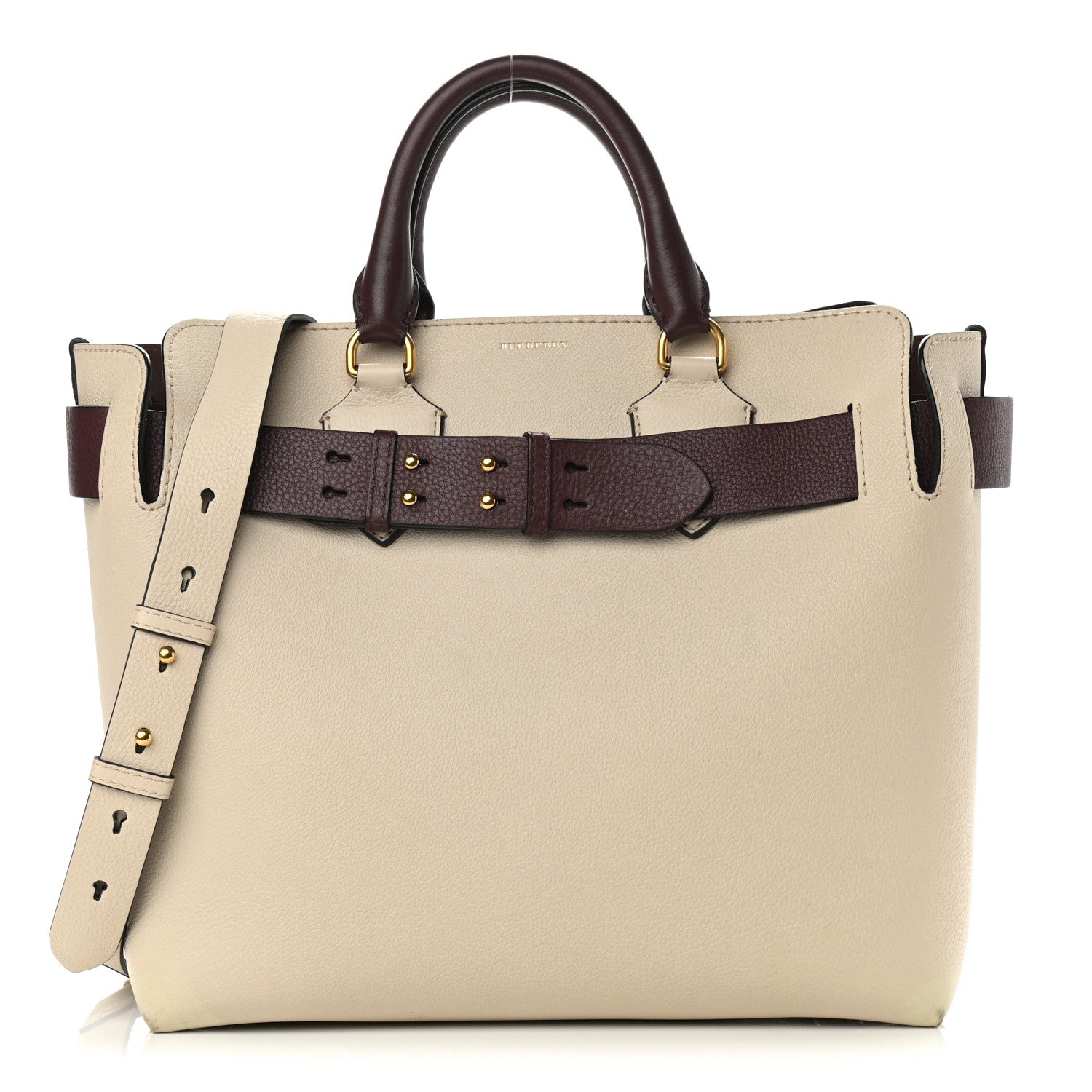 Burberry Marais Calfskin Medium Belt Bag Limestone Deep Burberry Marais Calfskin Medium Belt Bag Limestone Deep