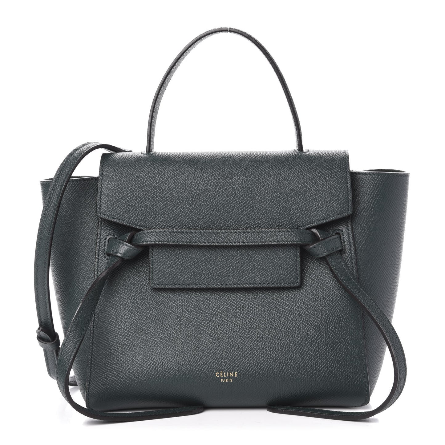 Grained Calfskin Nano Belt Bag Amazone