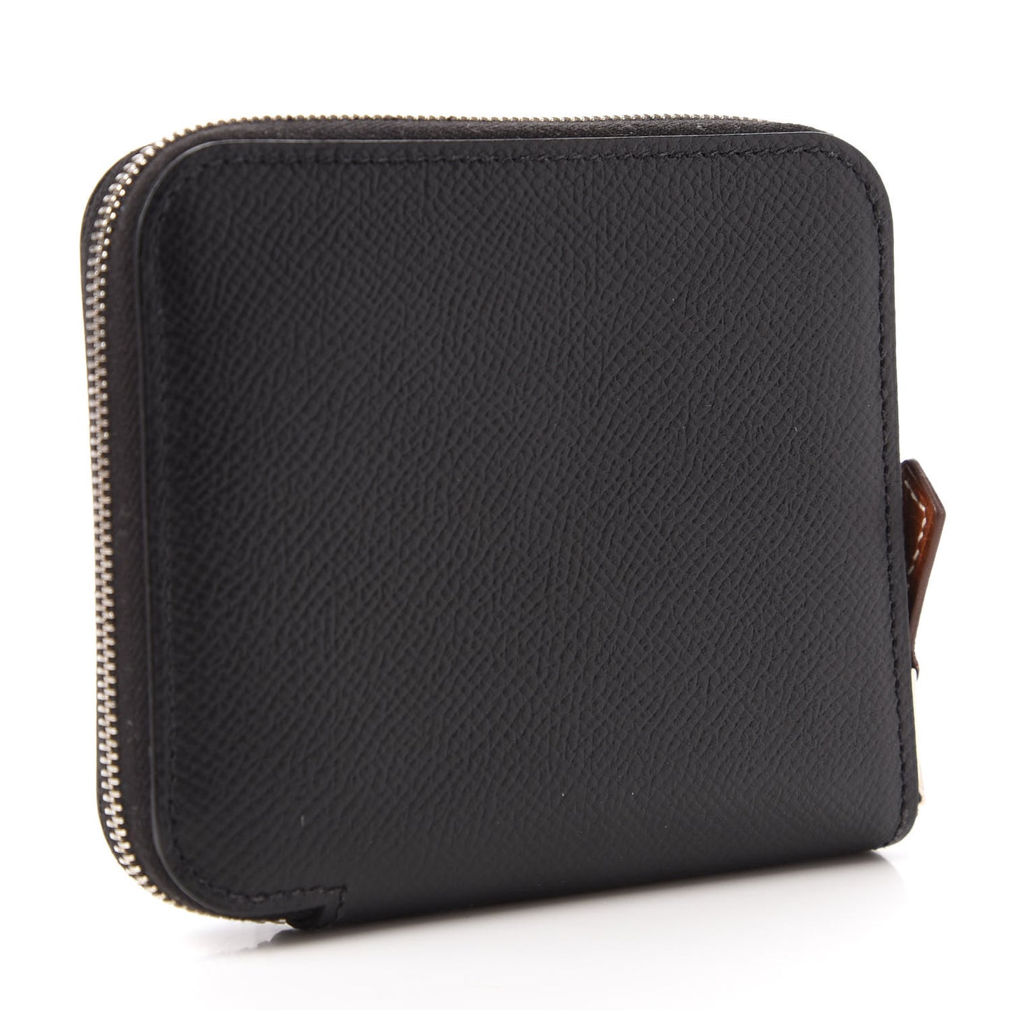 Epsom Silk'in Compact Wallet Black
