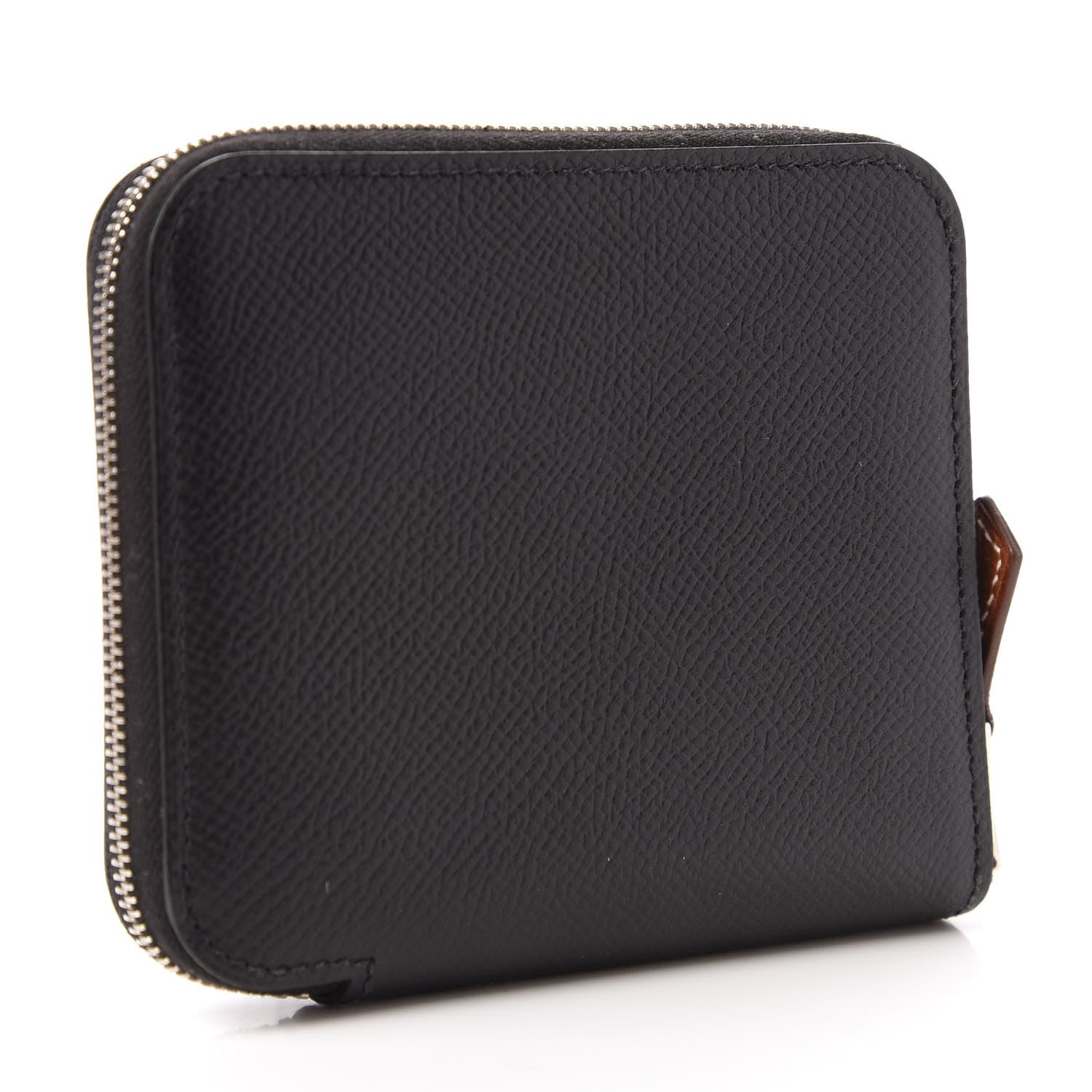 Hermes Epsom Silk'in Compact Wallet Black 3 of 11