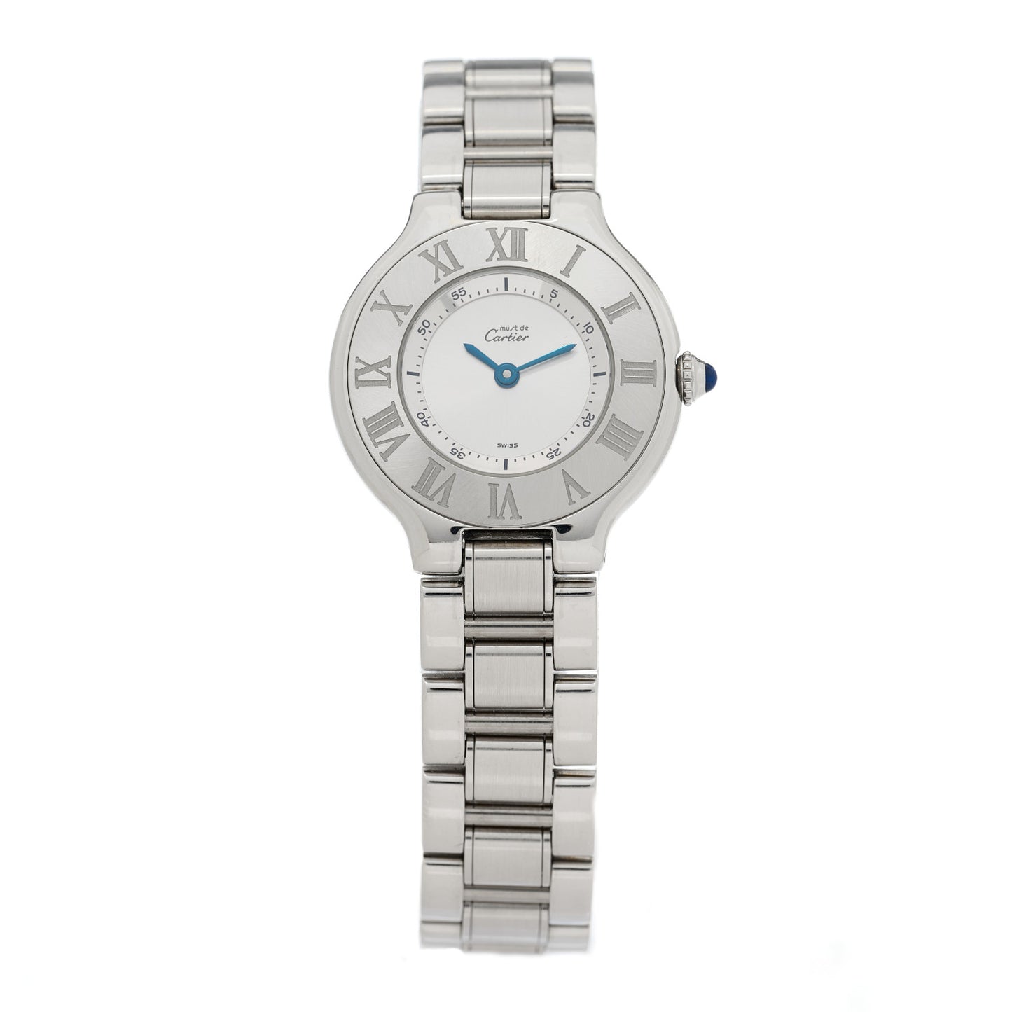 Stainless Steel 28mm Must De 21 Quartz Watch