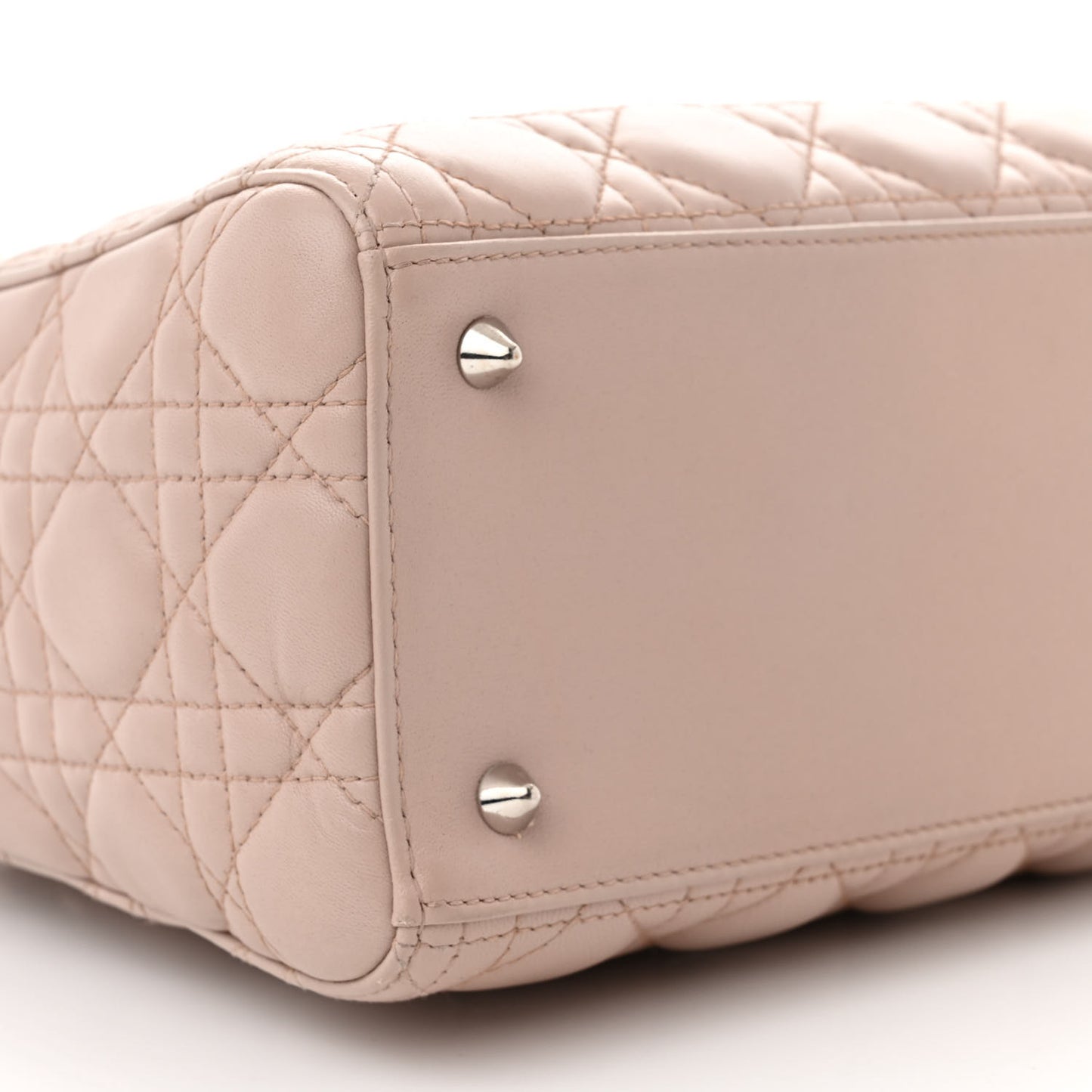 Lambskin Cannage Medium Lady Dior Light Pink