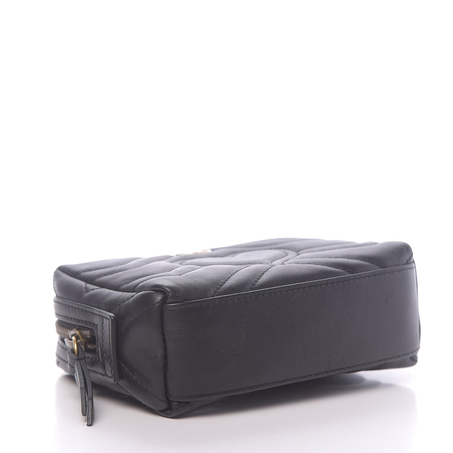 Calfskin Matelasse GG Marmont Cosmetic Case Black