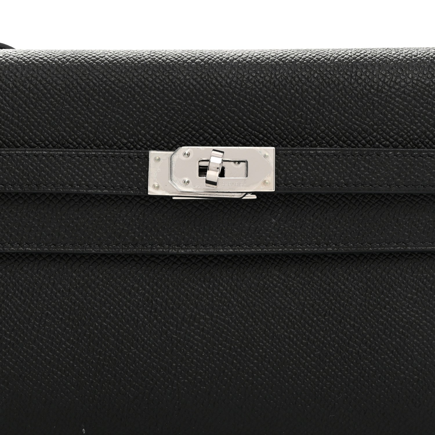Hermes Epsom Kelly Wallet To Go Black 8 of 10