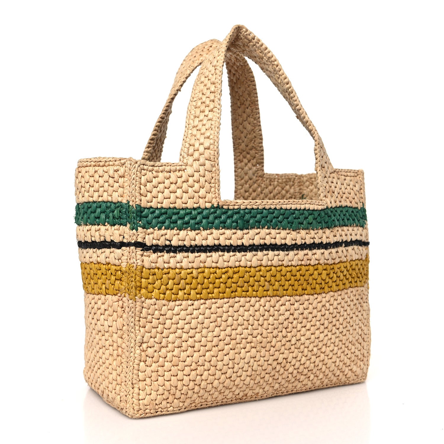 Loewe Raffia Small Paula's Ibiza Logo Tote Beige Multicolor 3 of 8