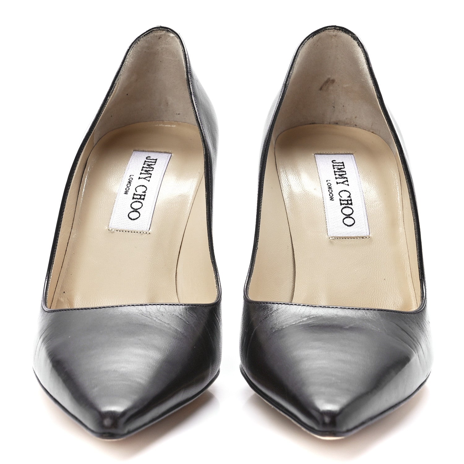 Jimmy Choo Kid Silence 85 Pumps 37 Coffee 2 of 8