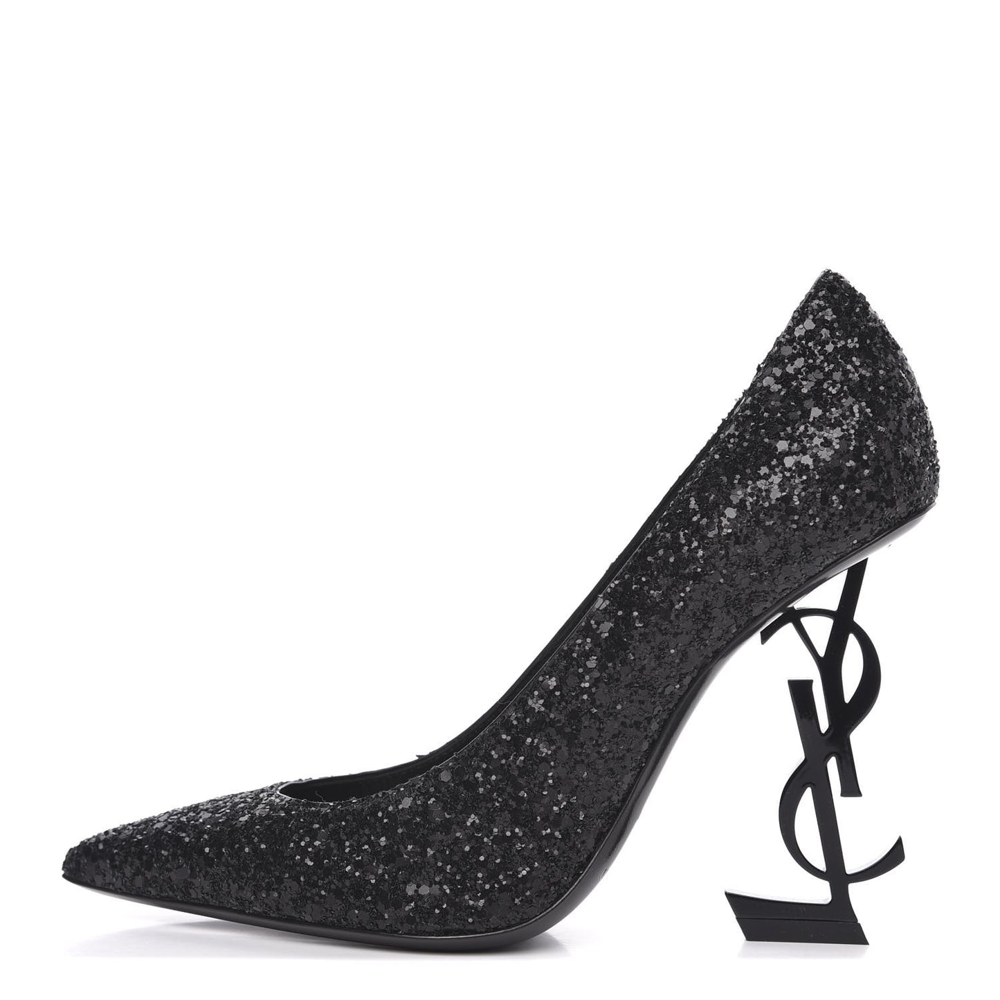 Glitter Opyum 100 Pumps 36 Black