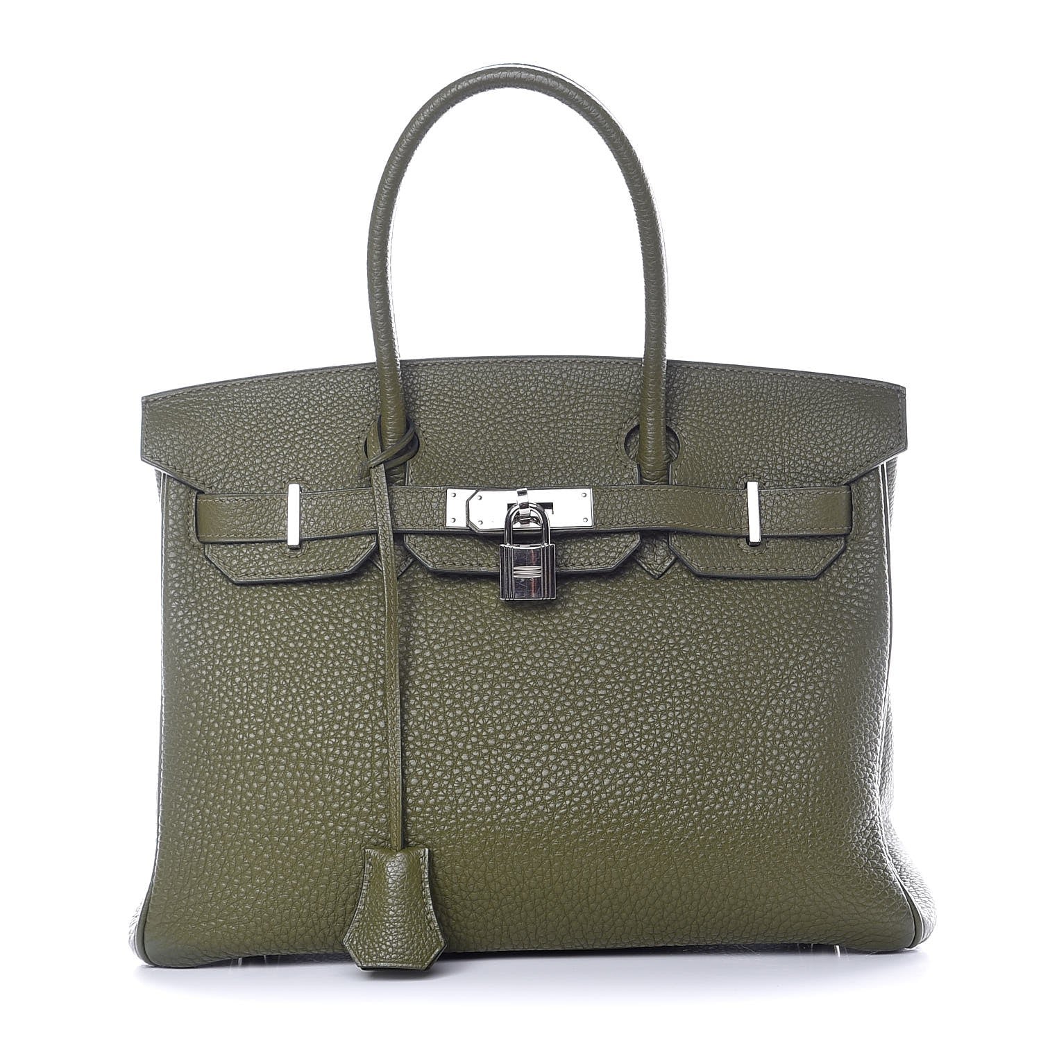 Hermes Togo Birkin 30 Vert Olive 1 of 31