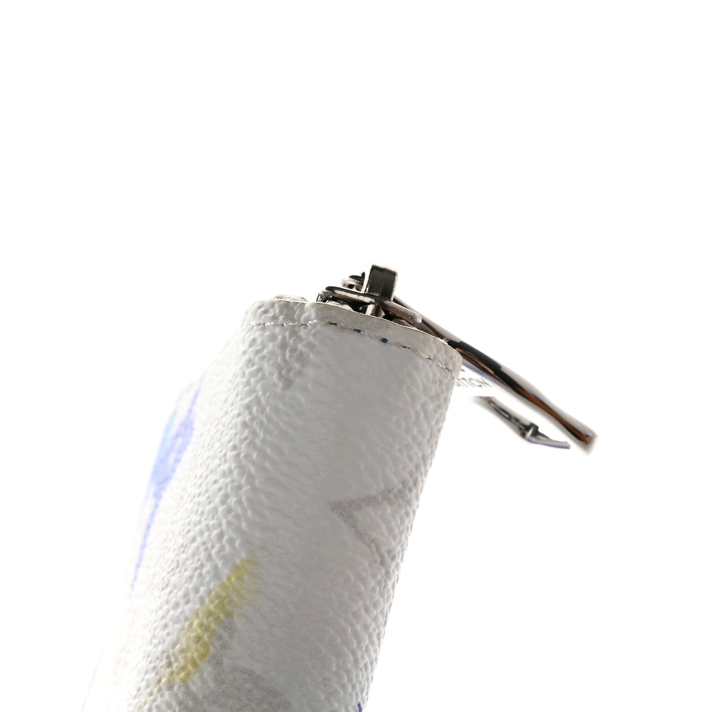 Monogram Watercolor Vertical Zippy Wallet