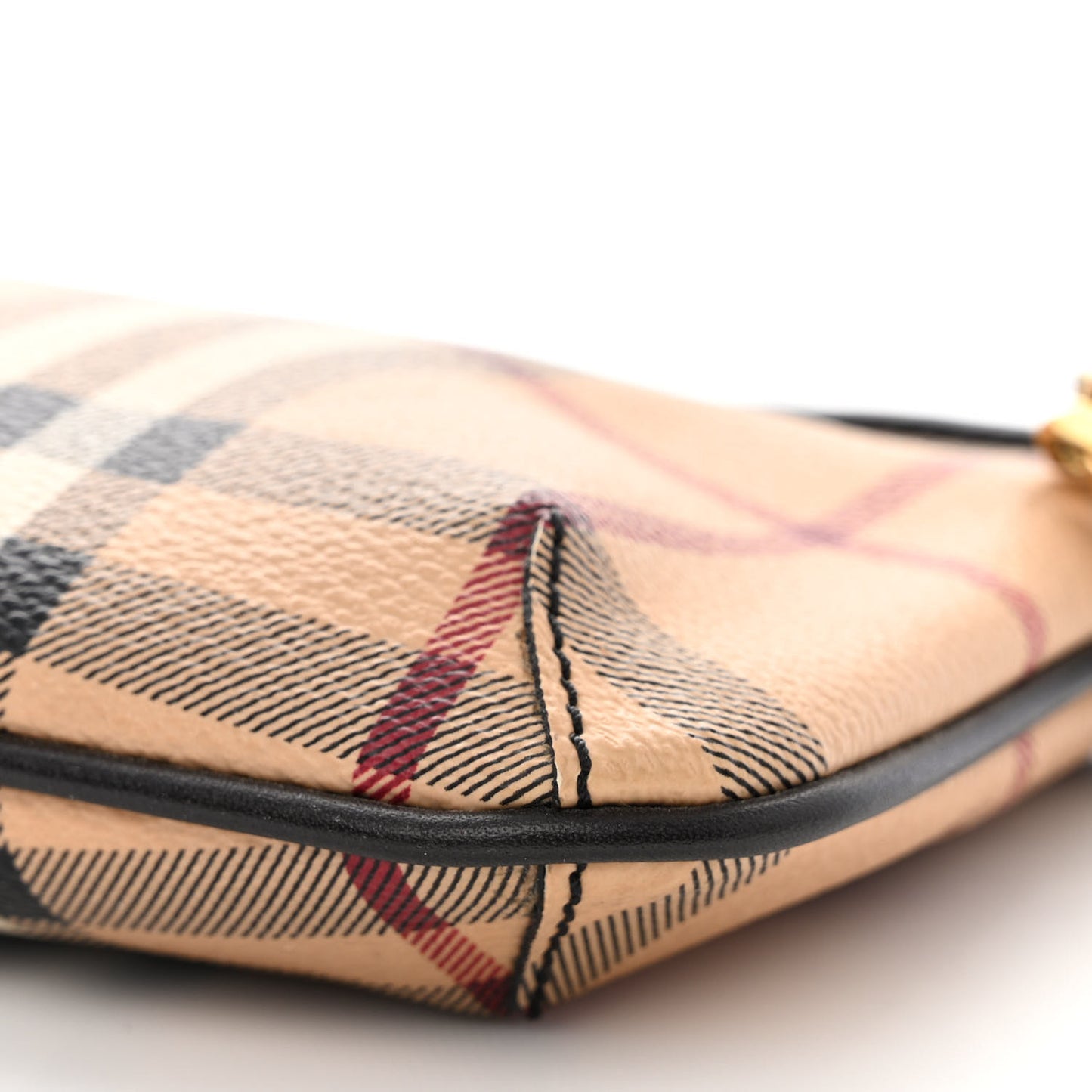 Haymarket Check Clara Pochette Chocolate