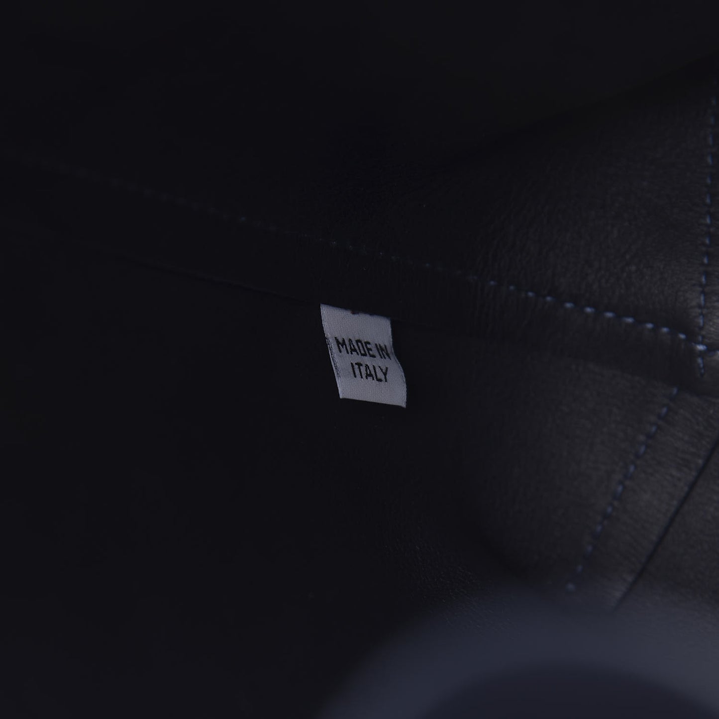 Suede Mini Mini Bucket Bag Navy