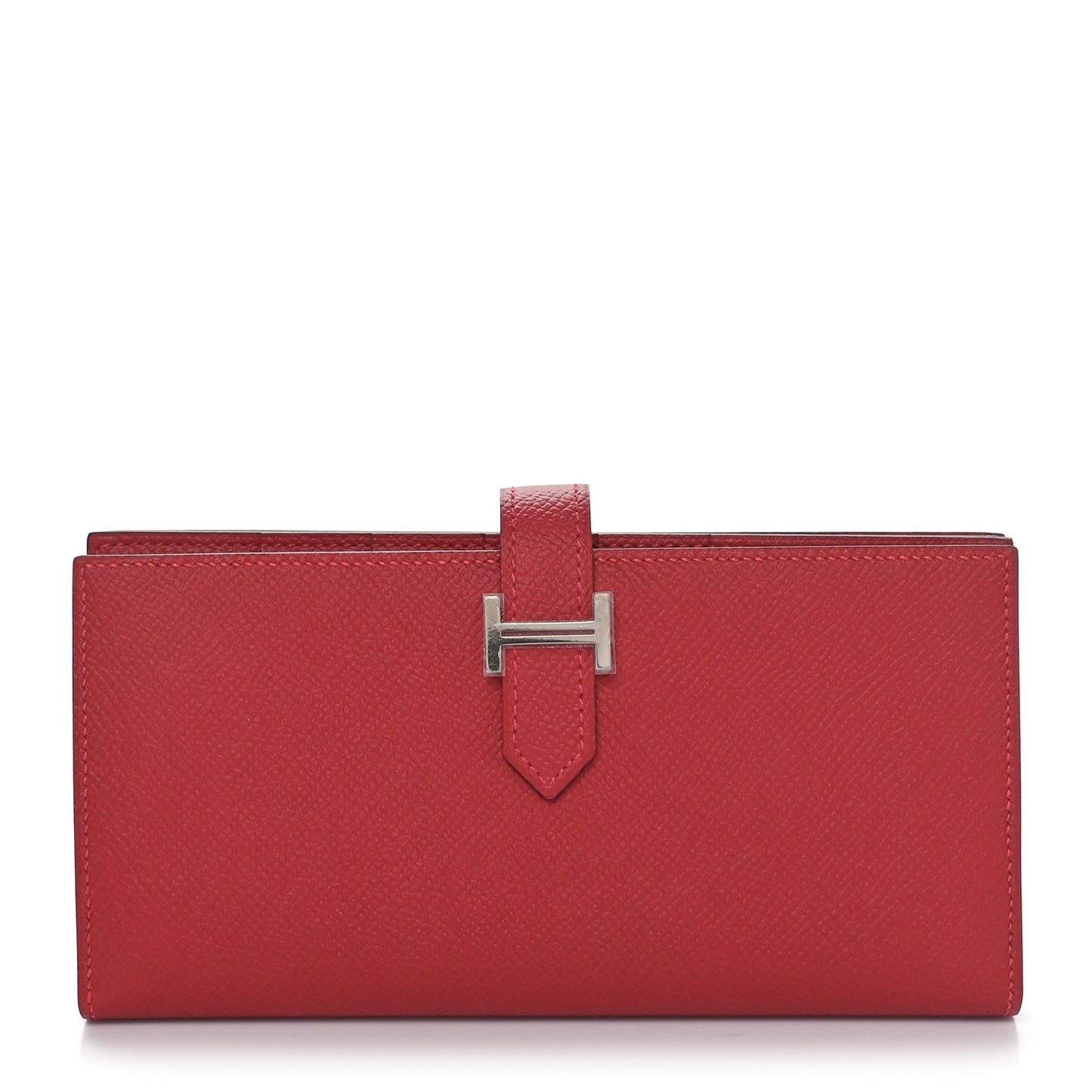 Epsom Bearn Gusset Wallet Rouge Casaque