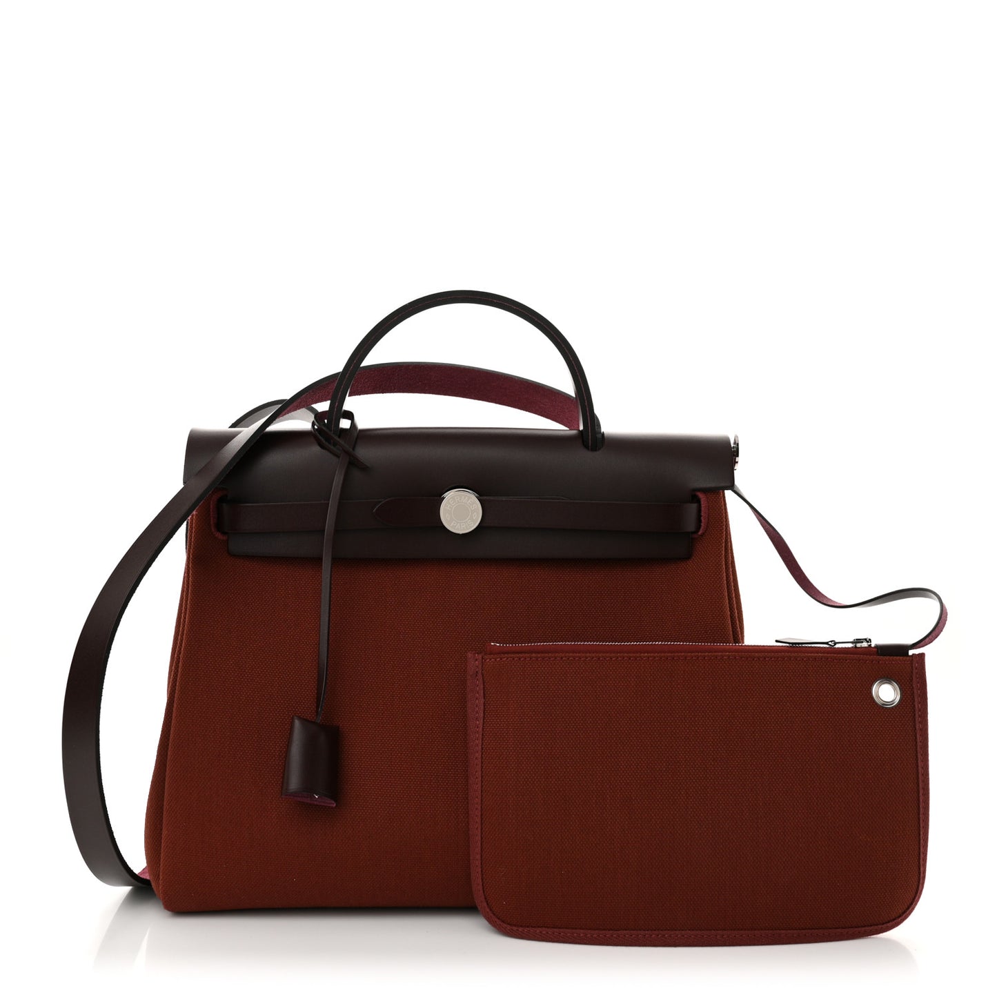 Military Toile Vache Hunter Herbag Zip 31 PM Rouge H Ebene