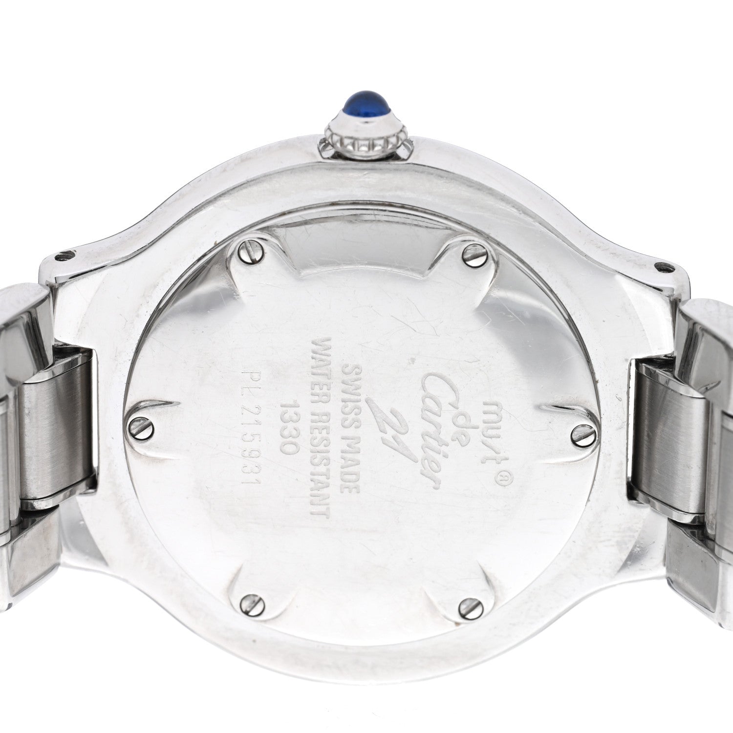 Cartier Stainless Steel 31mm Must De 21 Quartz Watch 4 of 4