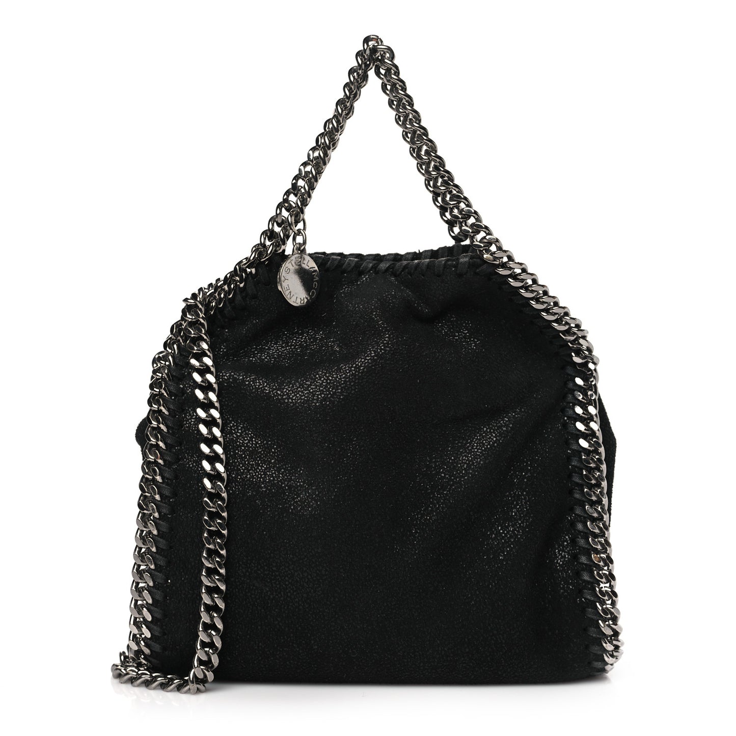 Shaggy Deer Tiny Falabella Tote Black