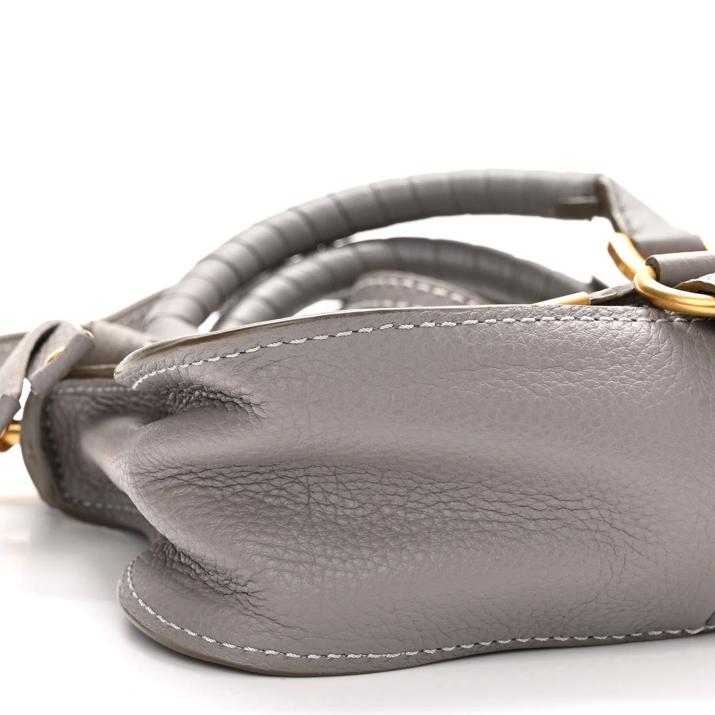 Calfskin Mini Marcie Satchel Light Cloud