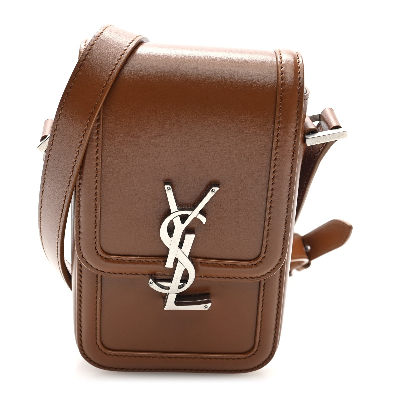 Saint Laurent Smooth Calfskin Mini Solferino Satchel Fox 1794470 Saint Laurent Smooth Calfskin Mini Solferino Satchel Fox 1794470