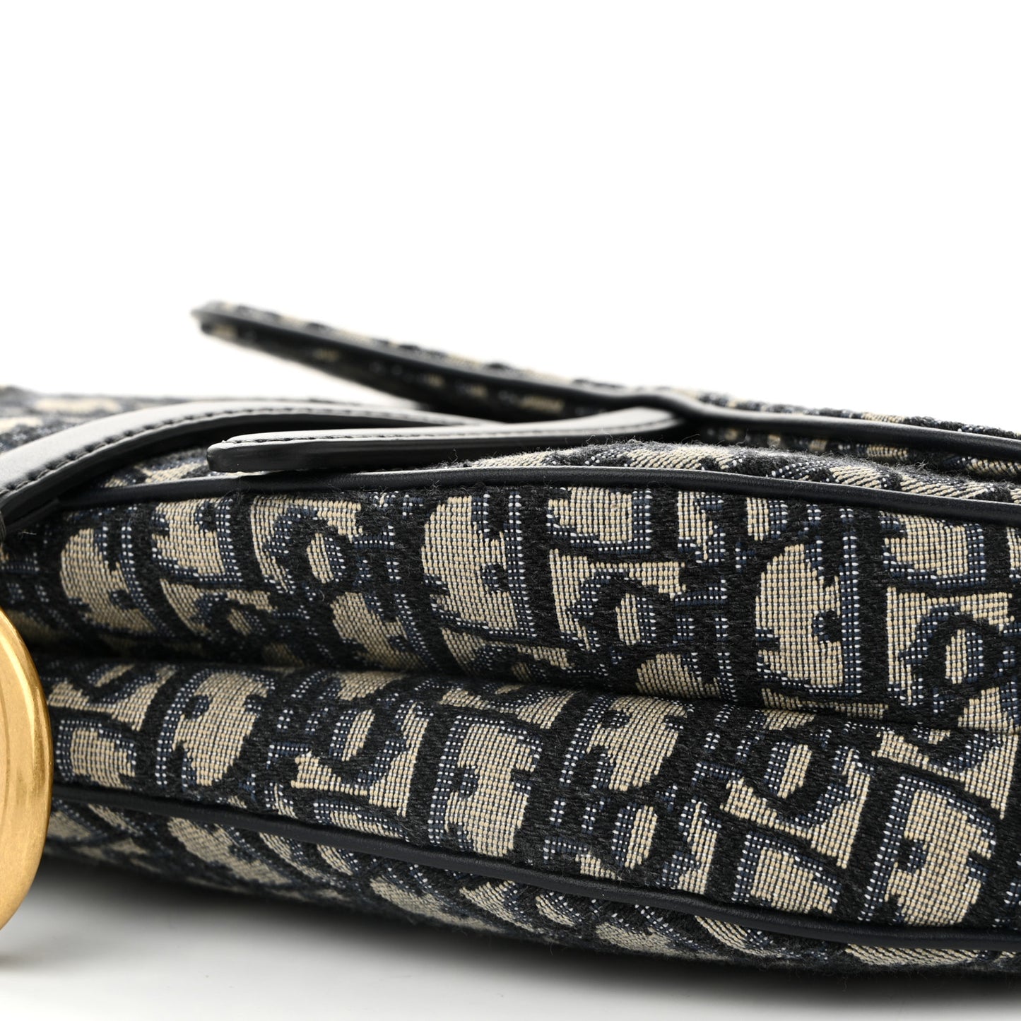 Oblique Saddle Bag Blue