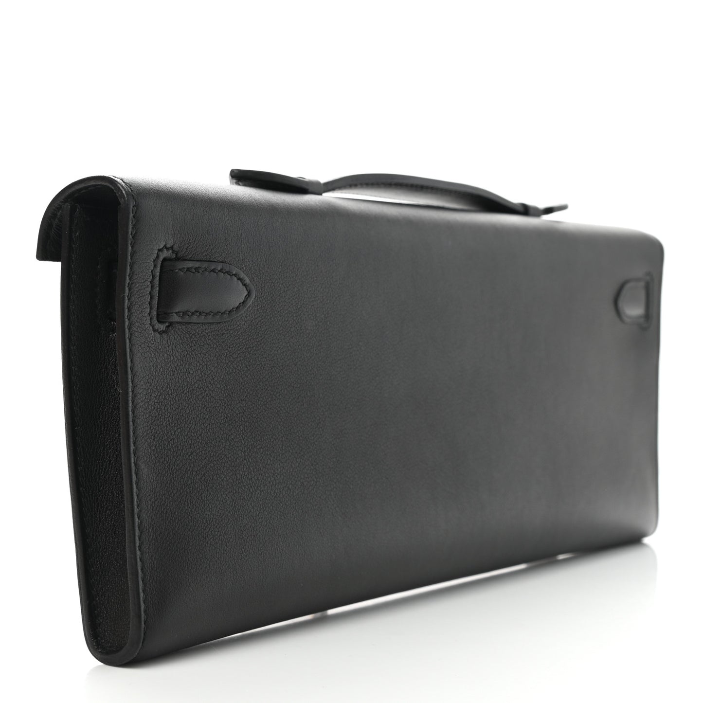 Swift Kelly Cut Clutch Pochette Black